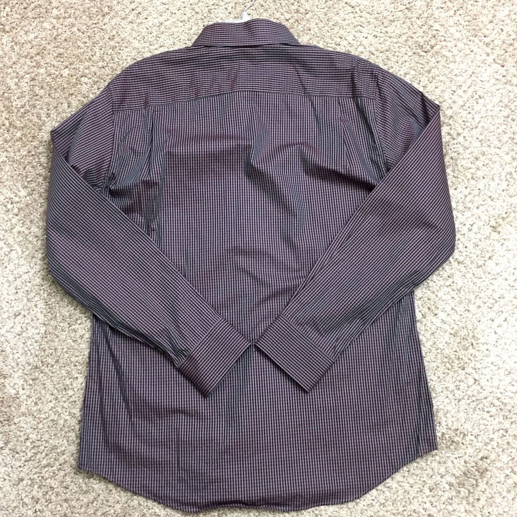 Vintage Apt 9 Shirt Mens Medium Red Gray Check Long Sleeve Button Front Size US M / EU 48-50 / 2 - 6 Thumbnail