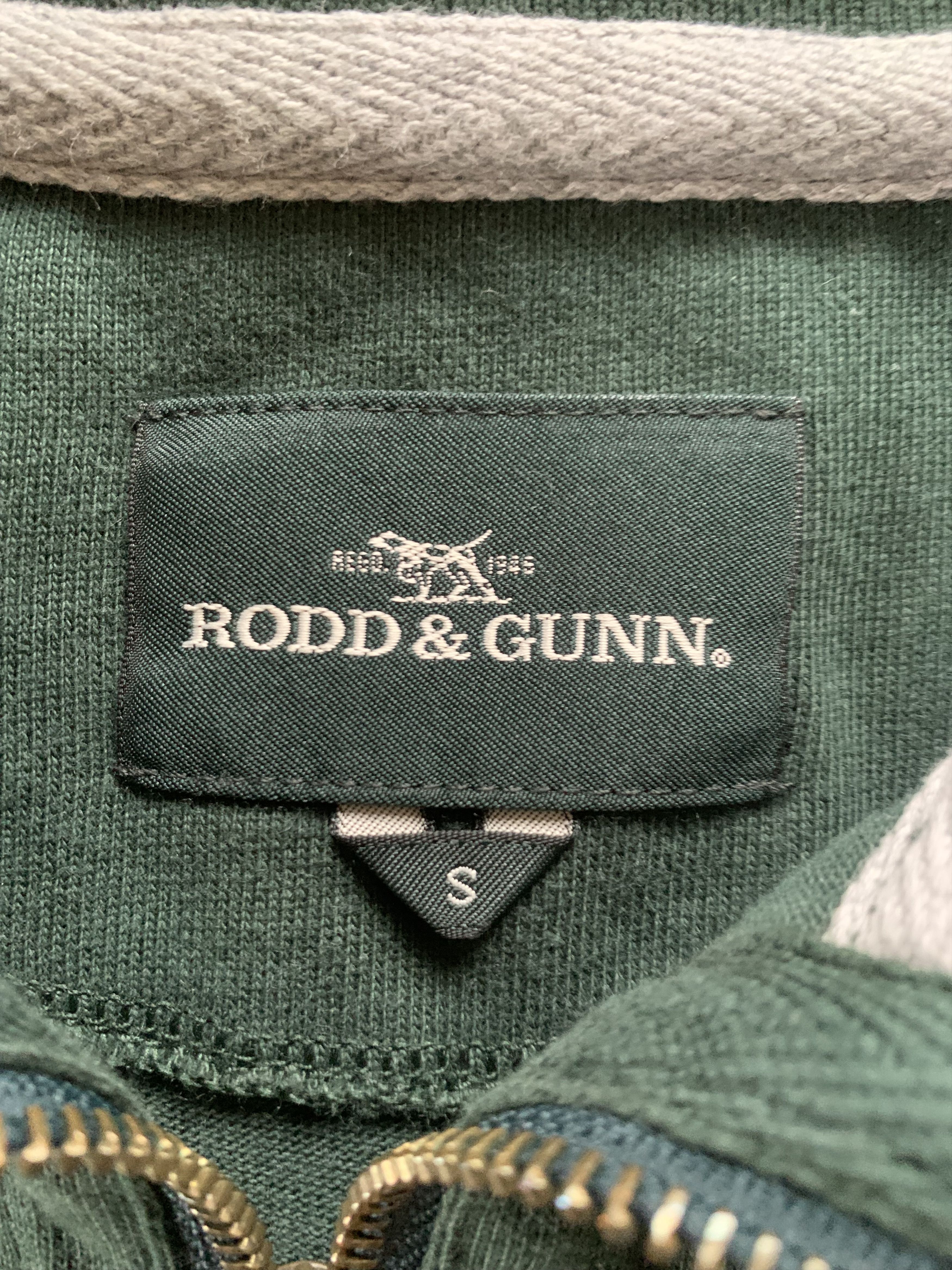 Rodd & Gunn Rodd & Gunn Mens Green Foresters Peak Half Zip Sweatshirt Size US S / EU 44-46 / 1 - 7 Thumbnail