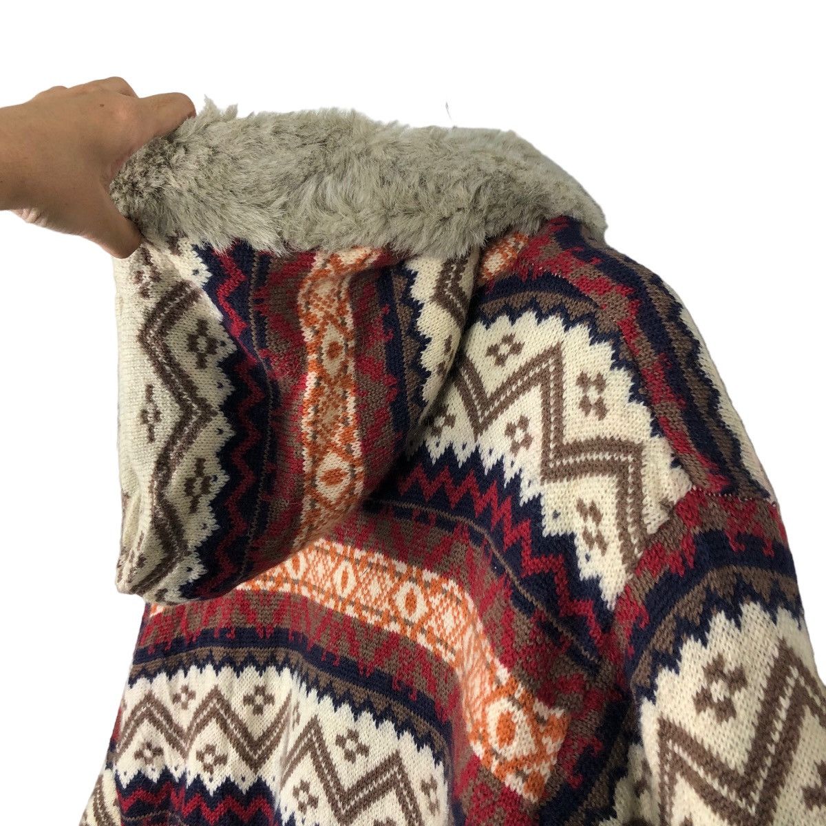 Hysteric Glamour 🔥90s Navajo Aztec Design Rio Brothers Striped Hoodie Winter Size US L / EU 52-54 / 3 - 9 Thumbnail