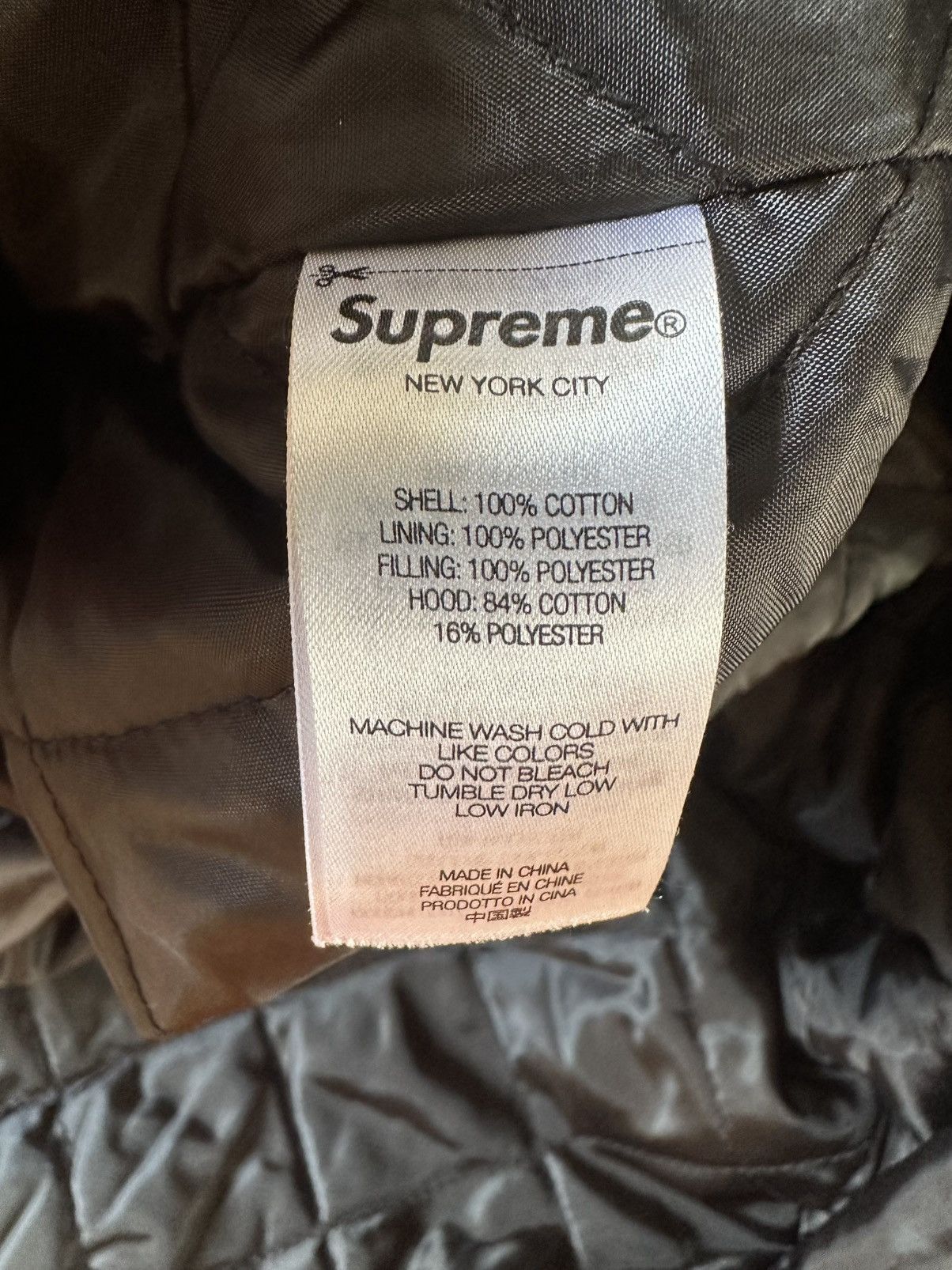 Supreme SUPREME TARTAN FLANNEL HOODED SHIRT BLACK LARGE FW23 Size US L / EU 52-54 / 3 - 10 Thumbnail
