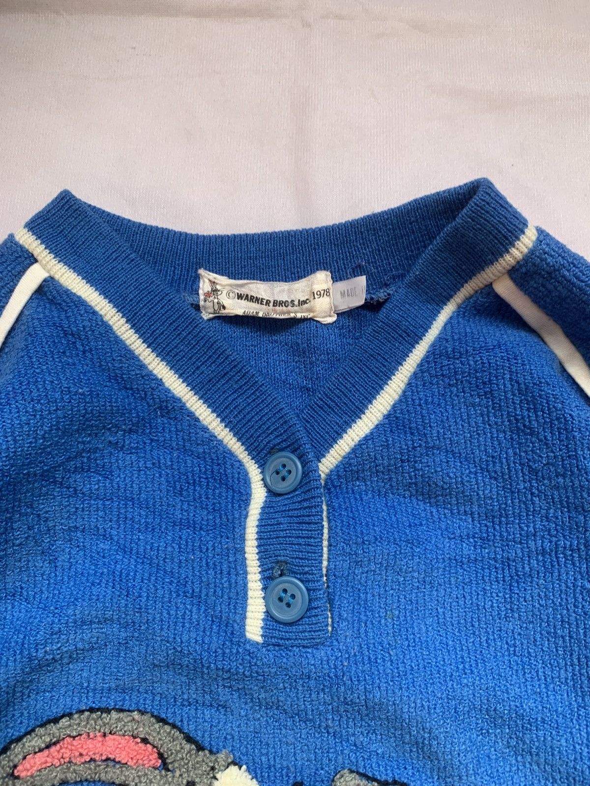 Warner Bros Vintage Knitwear Bugs Bunny Emboirred Size US M / EU 48-50 / 2 - 8 Thumbnail