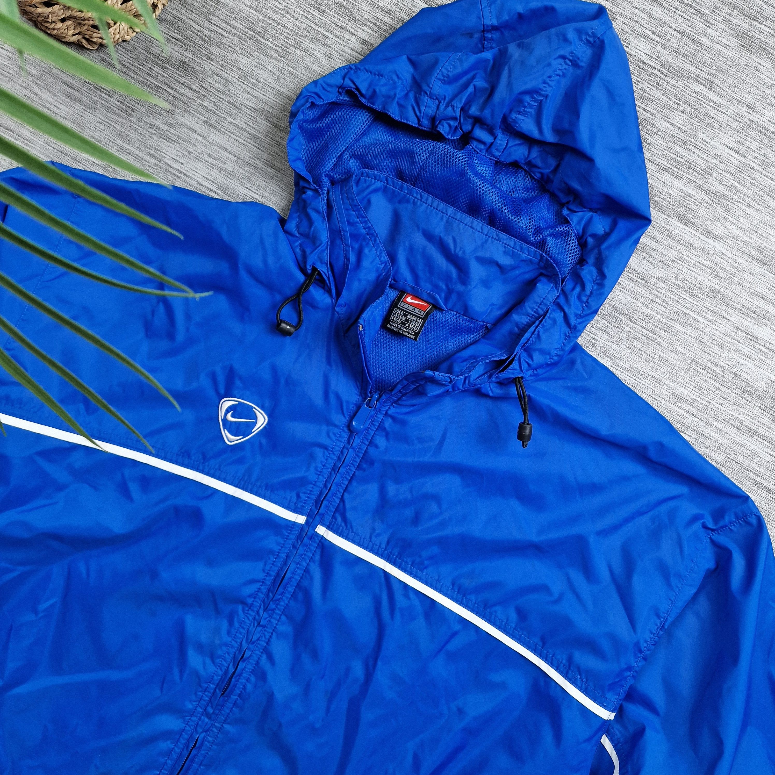 Nike × Vintage 90s Nike Vintage Y2K Track Jacket Size US XL / EU 56 / 4 - 4 Thumbnail