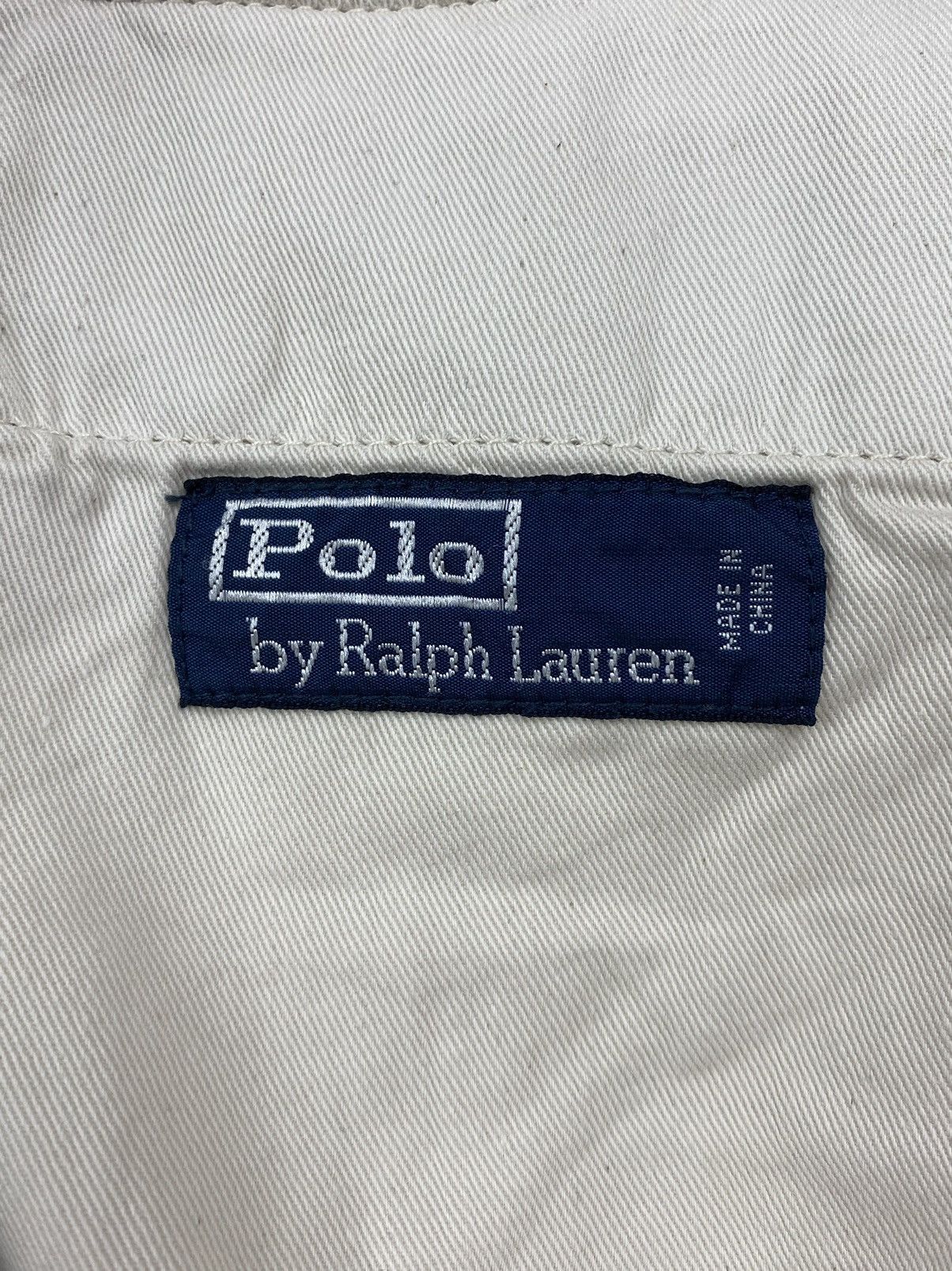 Polo Ralph Lauren 2000’s Vintage Distressed Polo Ralph Lauren Officer Chino Size US 32 / EU 48 - 15 Thumbnail