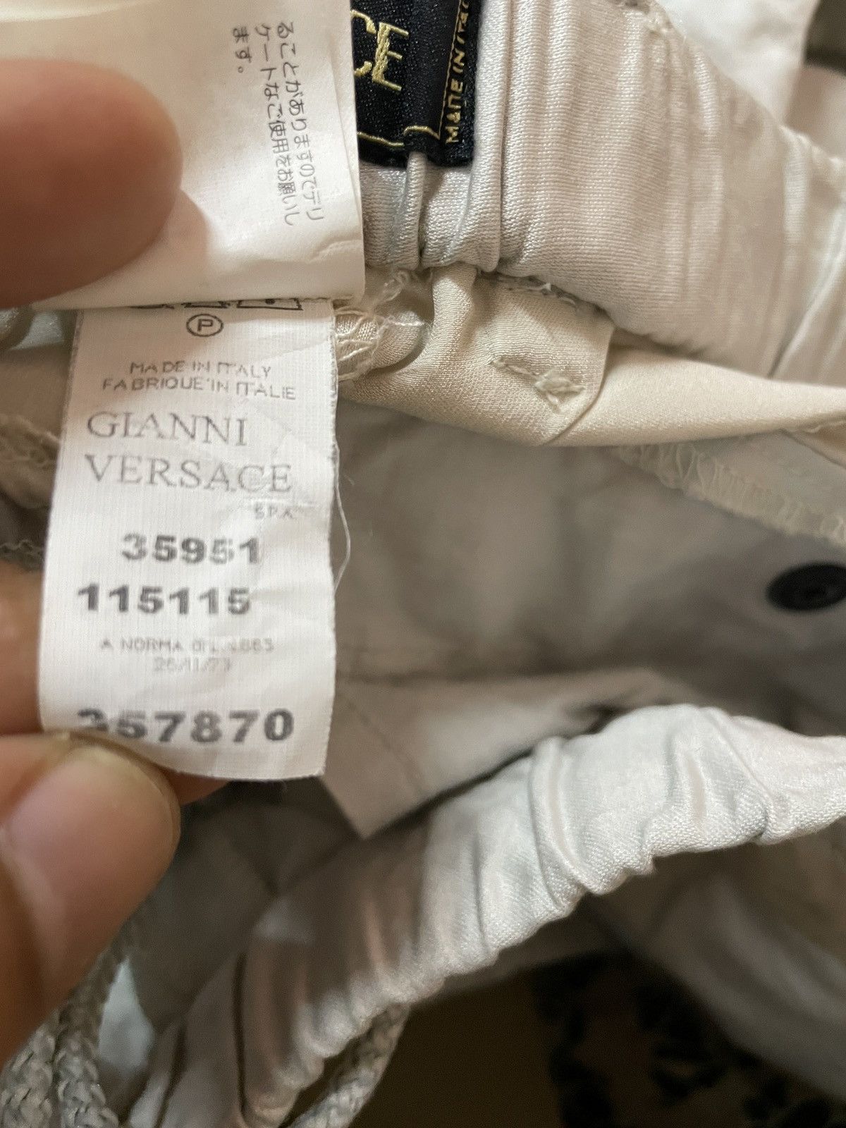 Versace Jeans Couture Versace Couture Designer Aslope Cargo Parachute Tactical Size US 32 / EU 48 - 11 Thumbnail