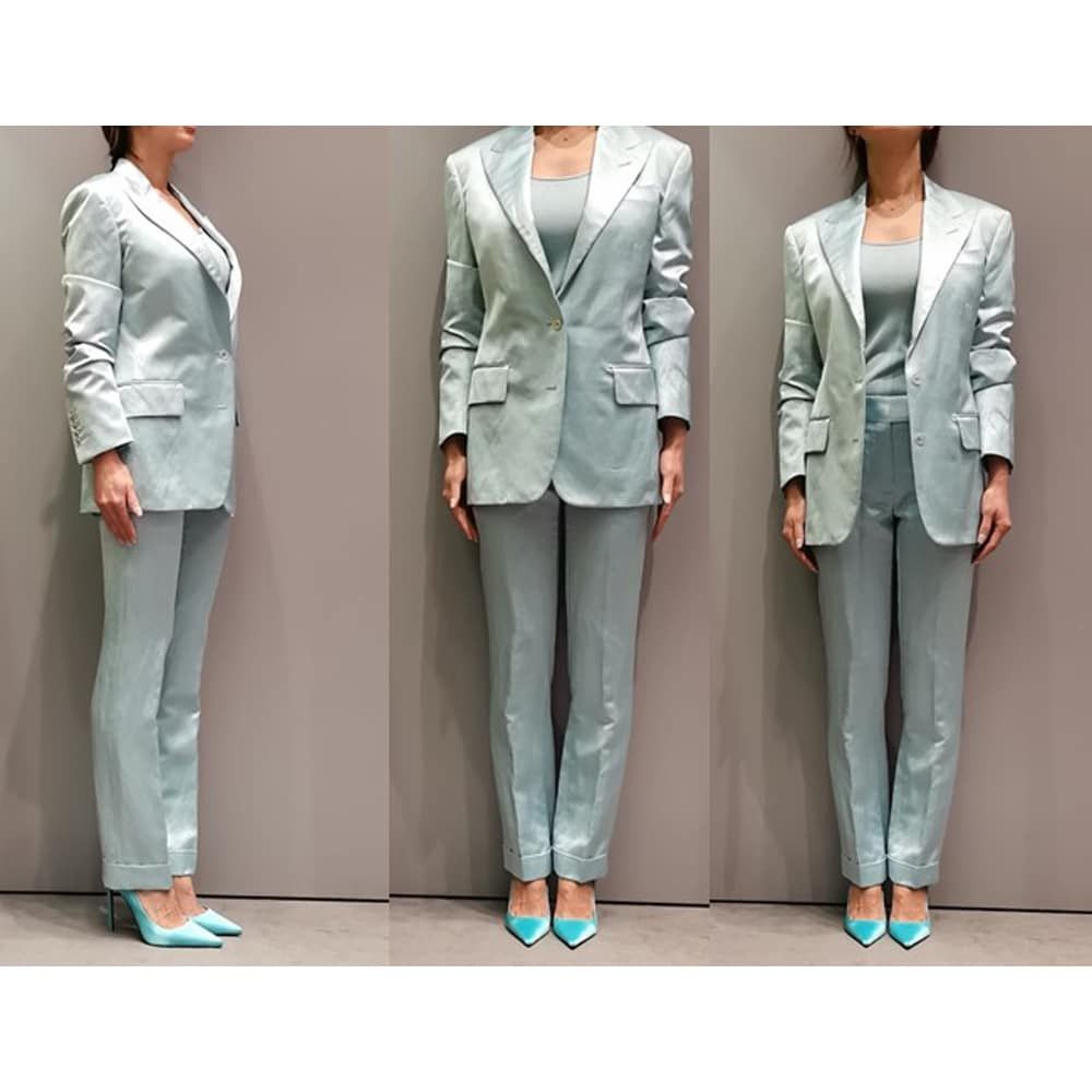 Tom Ford o1loc1c0924 GI2945 Blazer in Light Blue Size XS / US 0-2 / IT 36-38 - 1 Preview
