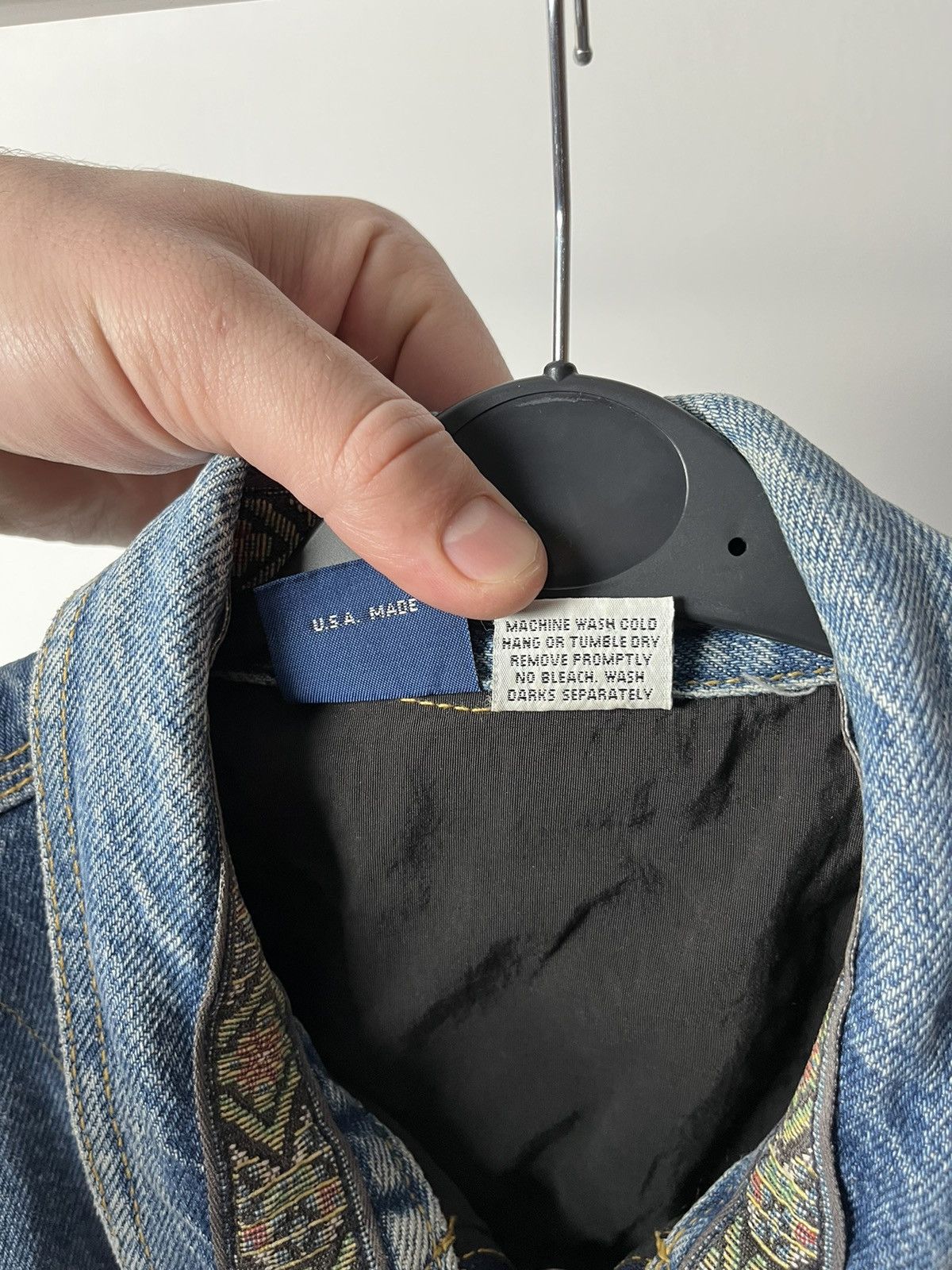 Quiksilver × Vintage Vintage Made in USA Quiksilver Denim Jeans Jacket Size US M / EU 48-50 / 2 - 5 Thumbnail