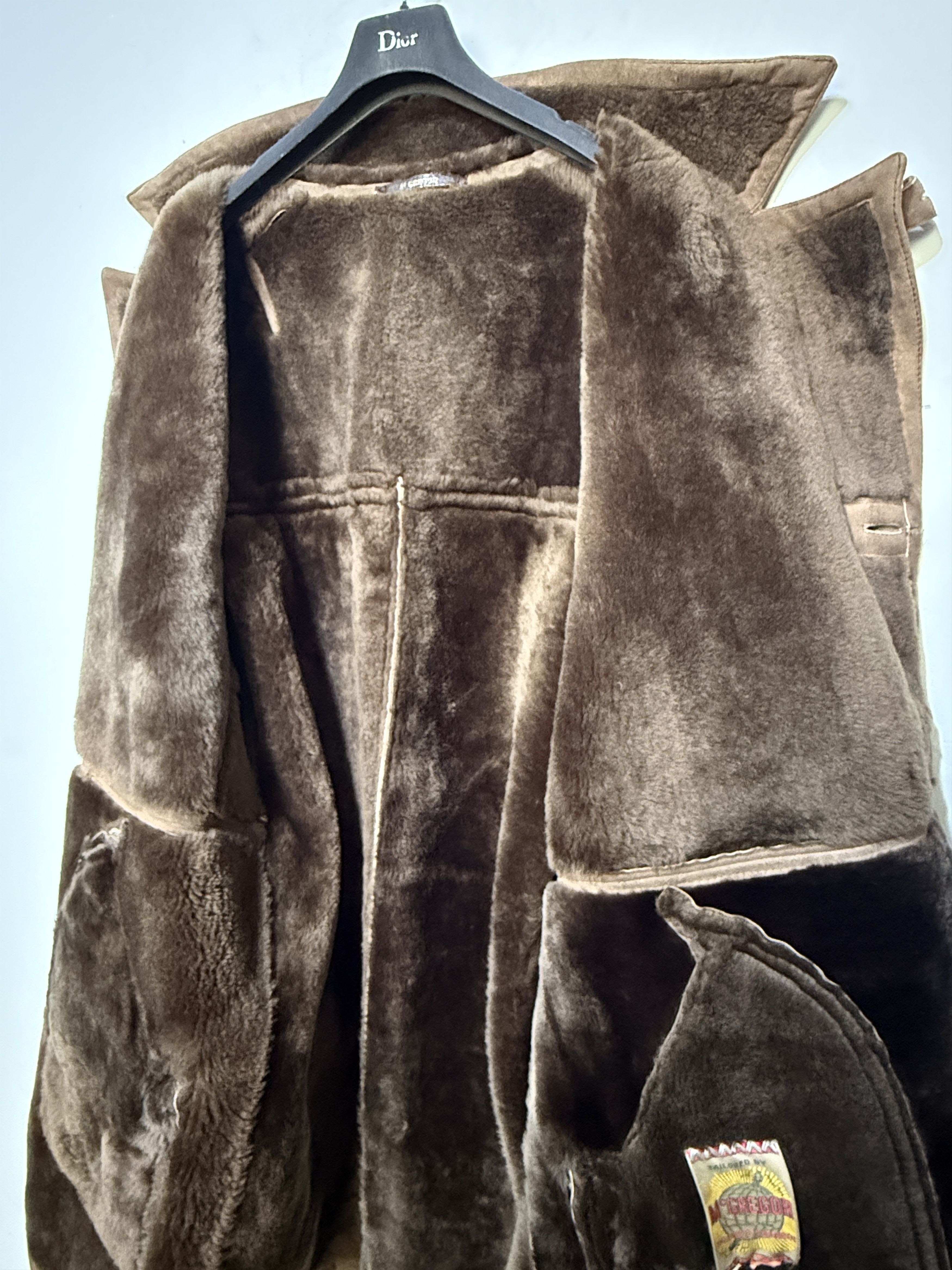McGregor Vintage Coat Belted McGregor shearling suede coat L / xl Size US L / EU 52-54 / 3 - 13 Thumbnail