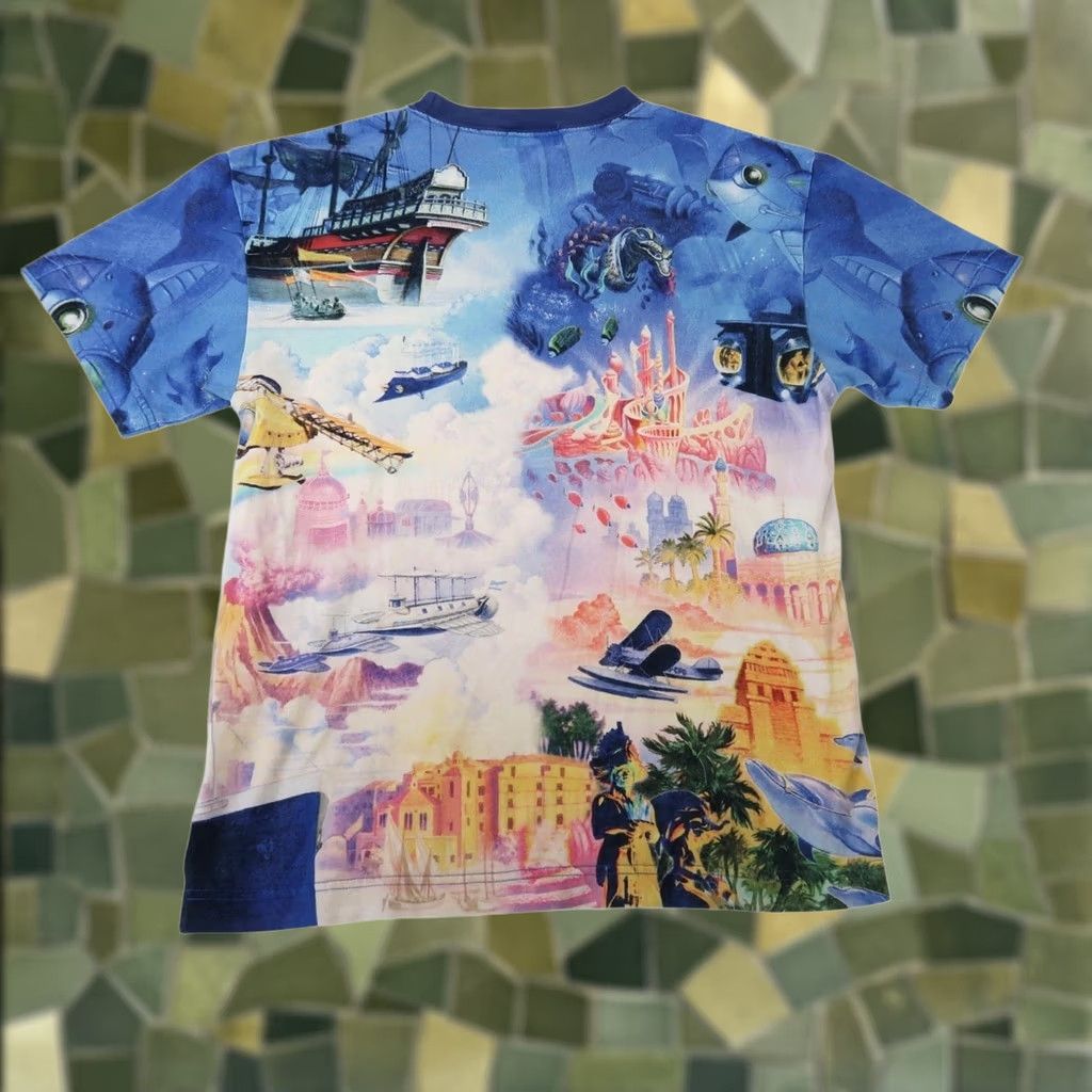 Disney VINTAGE 2001 Tokyo DisneySea Grand Opening T-Shirt S Blue Womens Size S / US 4 / IT 40 - 1 Thumbnail