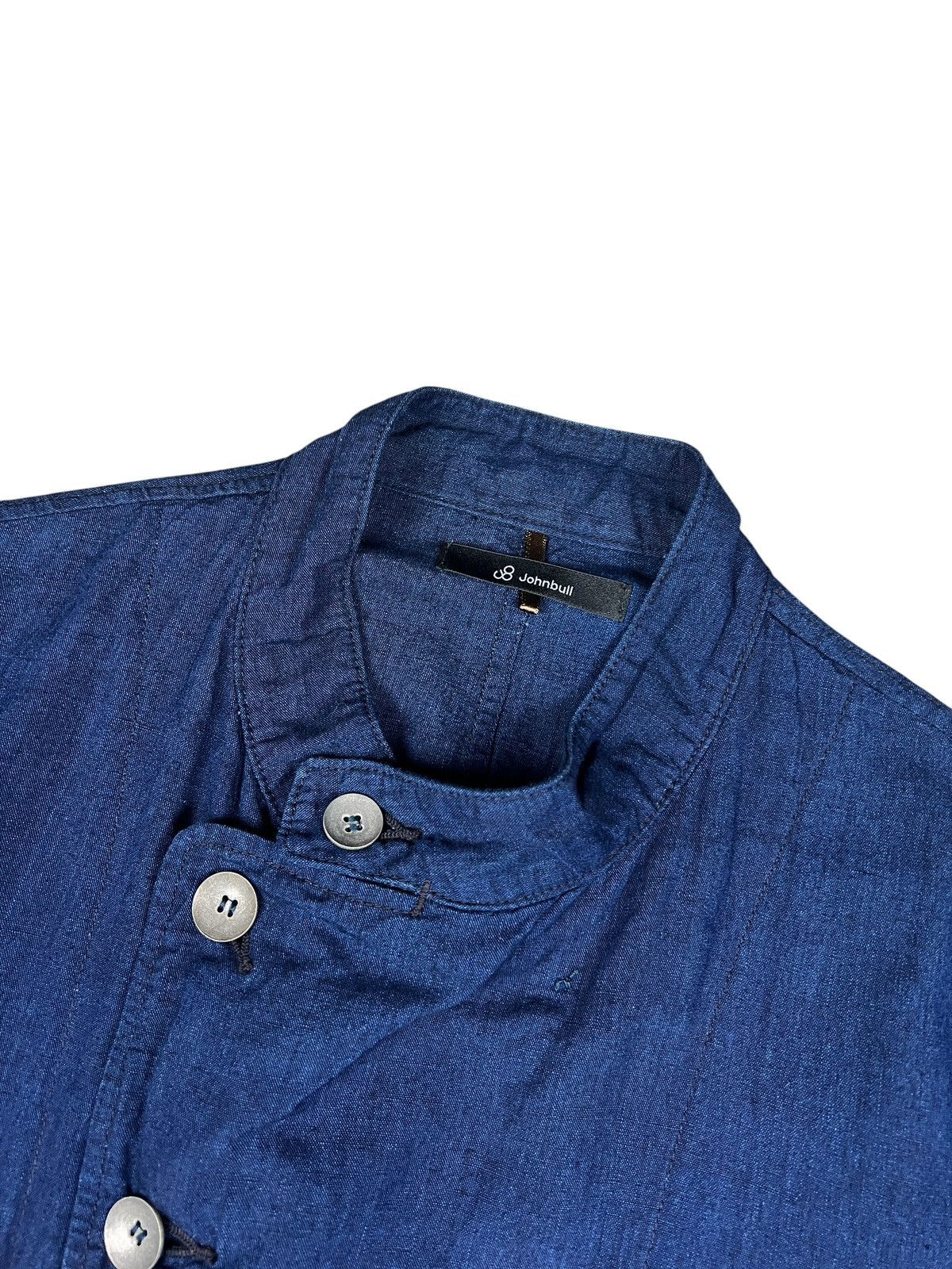 Indigo × Johnbull × Kapital Vintage Johnbull Indigo Button Jacket Size US M / EU 48-50 / 2 - 3 Thumbnail