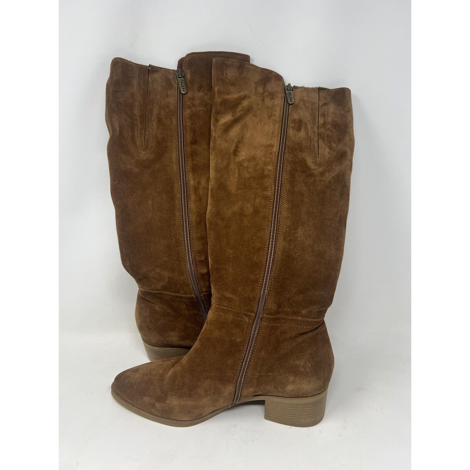 Other Italeau Fiamma Vero Cuoio Suede Genuine Leather Boots 39.5 Size US 9 / IT 39 - 7 Thumbnail