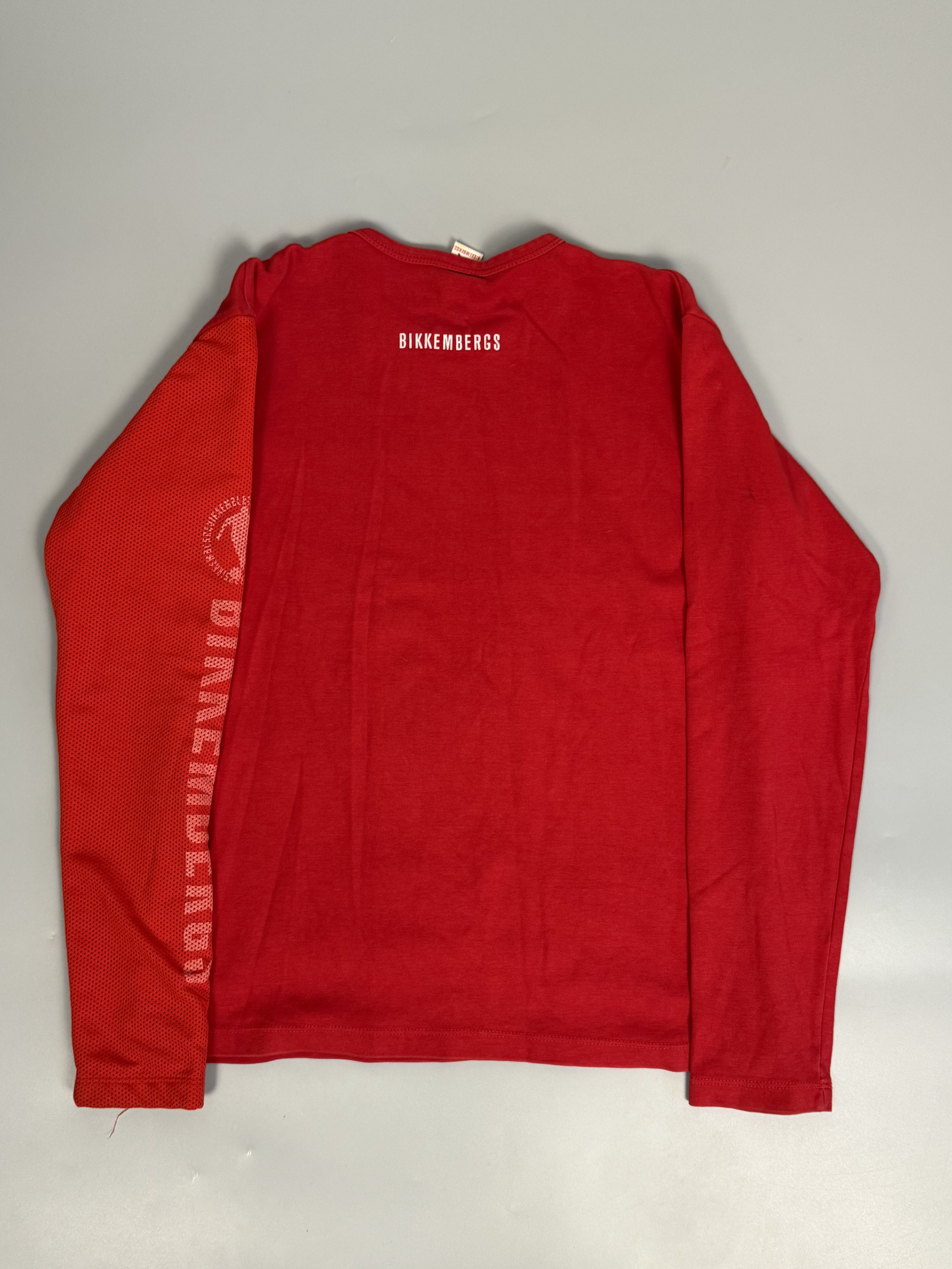 Dirk Bikkembergs DIRK BIKKEMBERGS VINTAGE ASYMMETRIC MESH SLEEVE TOP Size US S / EU 44-46 / 1 - 2 Thumbnail