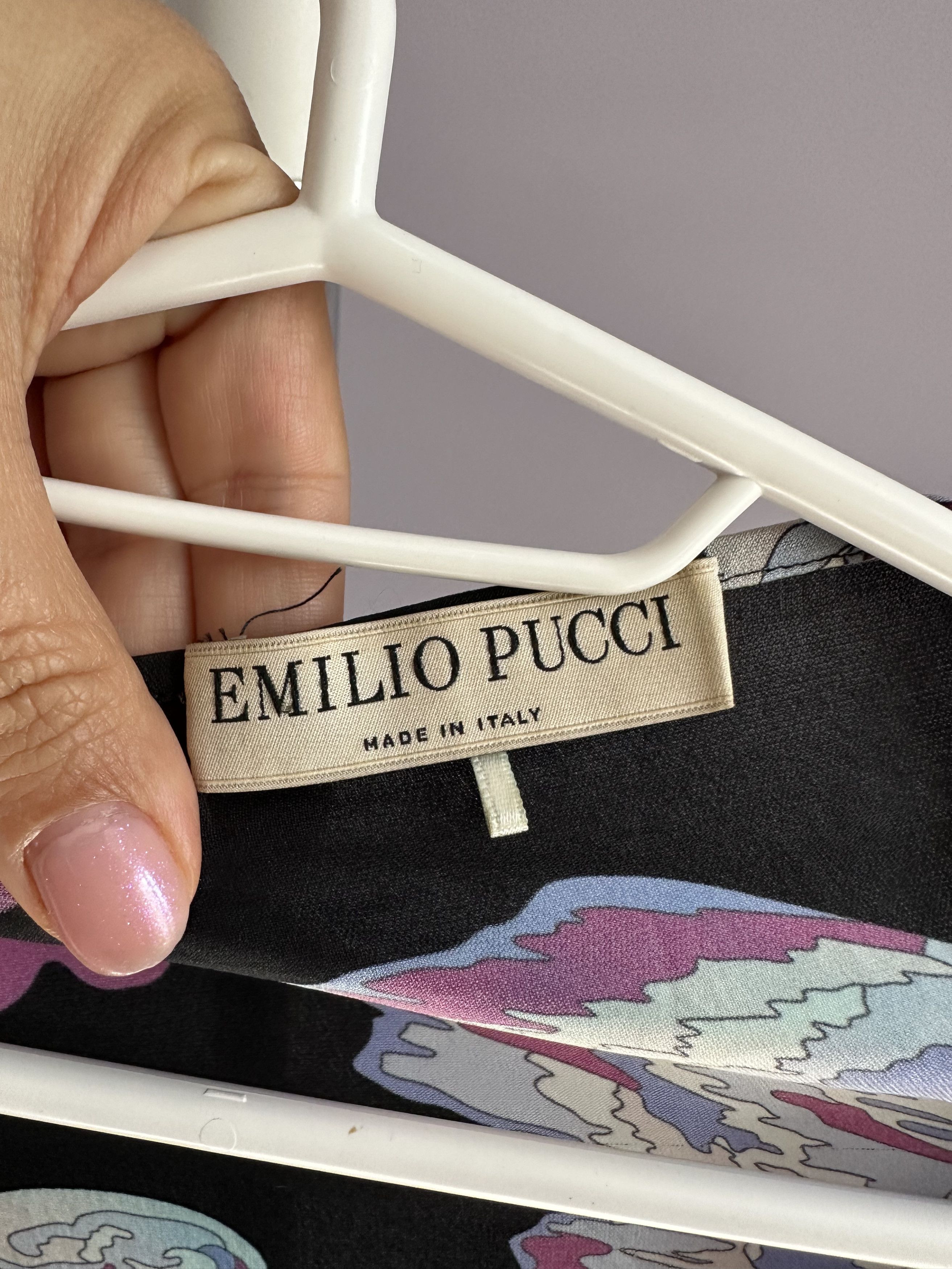 Emilio Pucci × Vintage Emilio Pucci silk butterfly print Size XS / US 0-2 / IT 36-38 - 10 Thumbnail