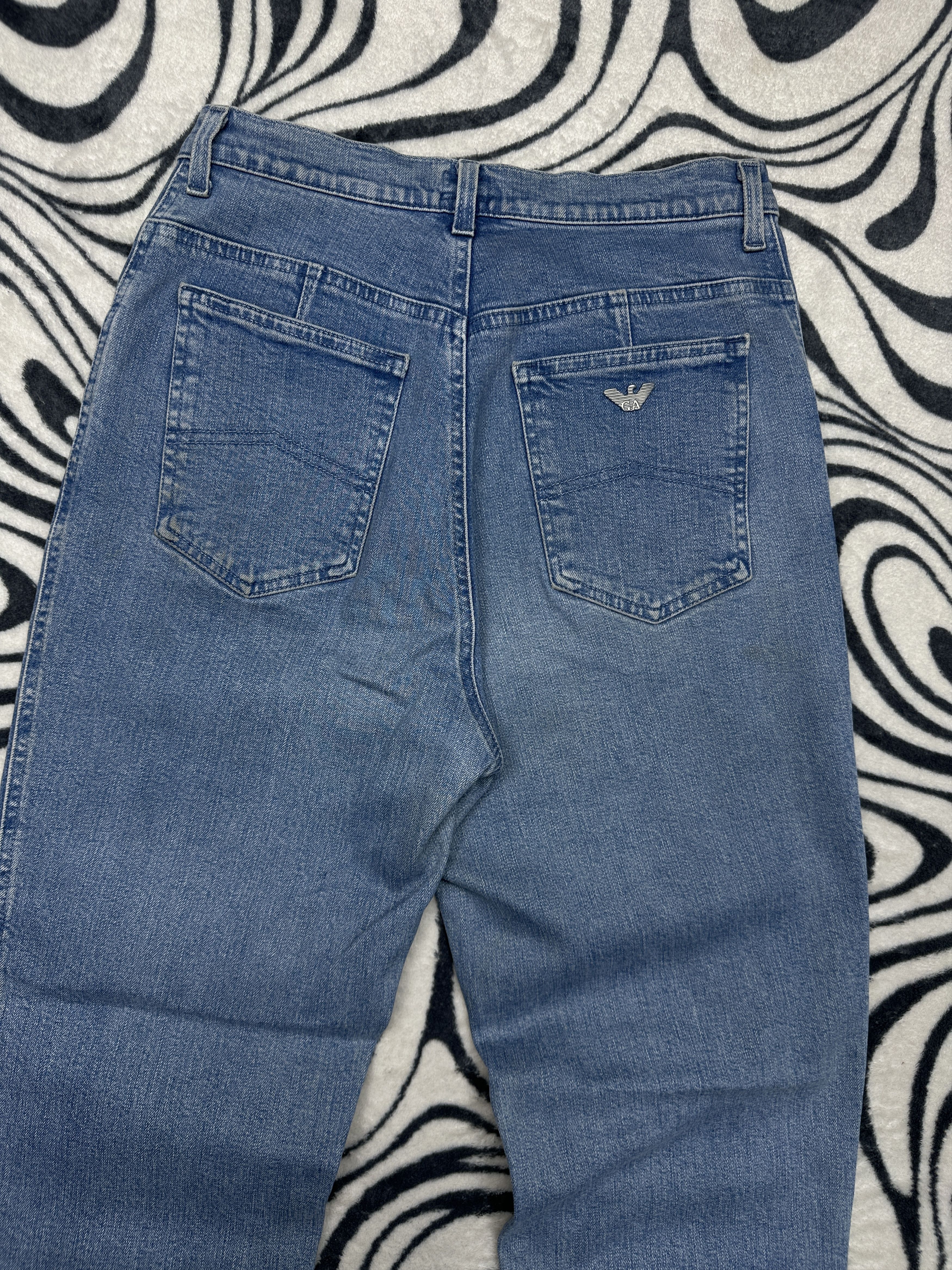 Armani Armani Jeans 90s Vintage Denim Pants Jeans Size US 32 / EU 48 - 2 Thumbnail