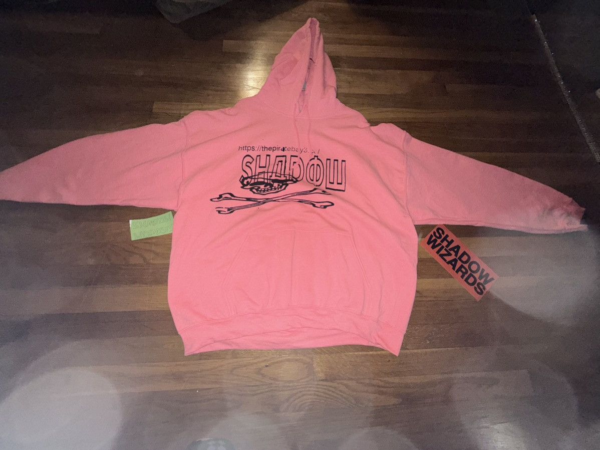 Band Tees 1 of 5 SHADOW WIZARD MONEY GANG PINK HOODIE BY LOUKA TESSIER Size US XXL / EU 58 / 5 - 5 Thumbnail