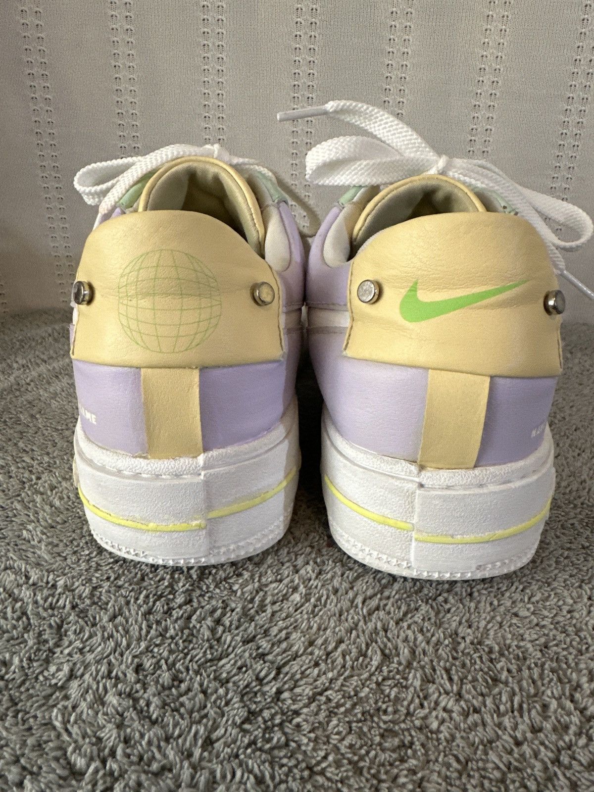 Nike NIKE AIR FORCE 1 AF1 PIXEL "HAVE A GOOD GAME" VENICE Size US 10 / IT 40 - 4 Thumbnail