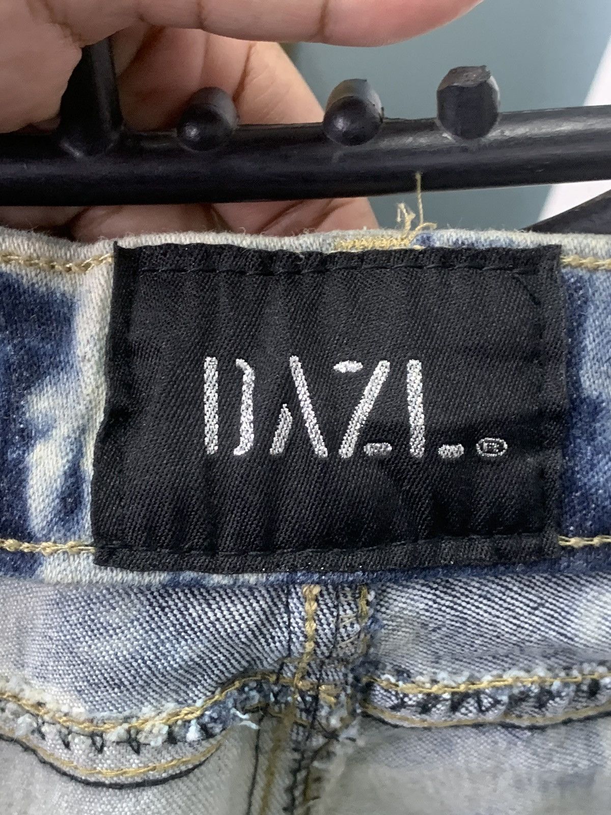 Japanese Brand Dazi Distress denim Style Size US 38 / EU 54 - 15 Thumbnail