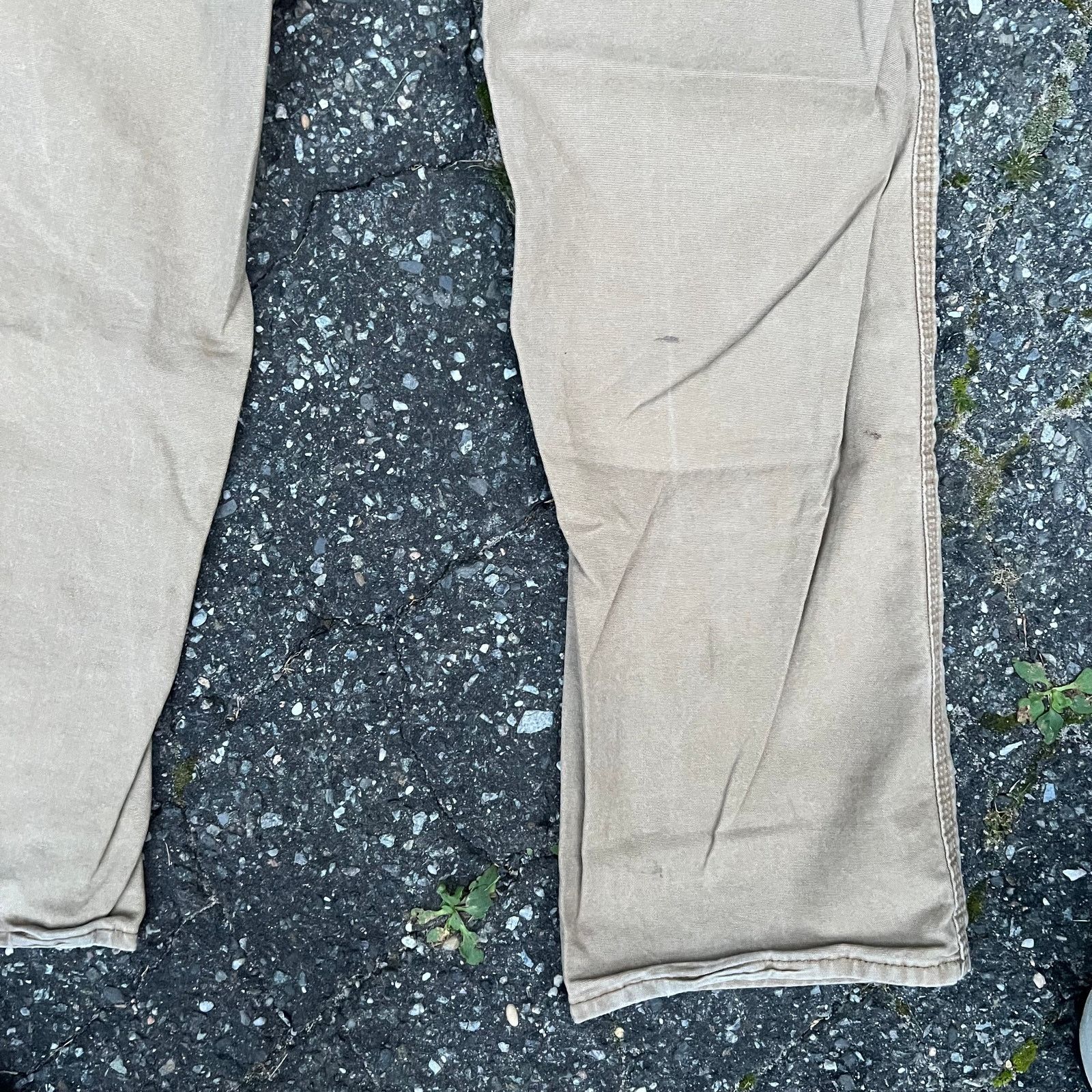 Carhartt × Vintage Vintage Y2K brown Carhartt work wear carpenter pants Size US 32 / EU 48 - 6 Thumbnail