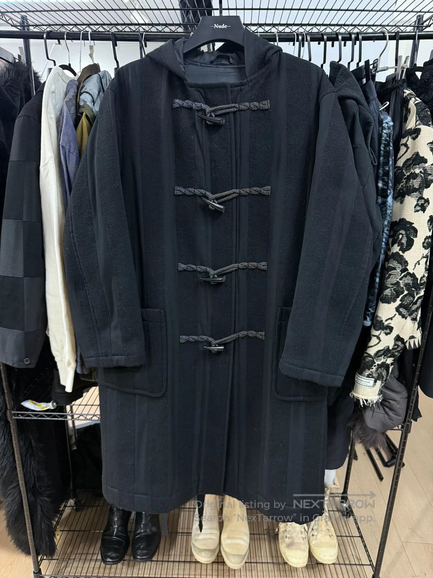 Yohji Yamamoto Yohji Yamamoto Striped Oversized Coat. Size US M / EU 48-50 / 2 - 1 Thumbnail