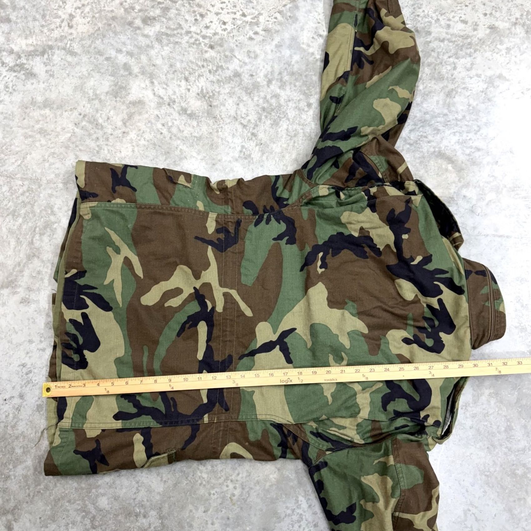 Vintage US Navy Jacket Mens Small Woodland Camo BDU Military Field Coat Law Enforcement Shirt Size US S / EU 44-46 / 1 - 7 Thumbnail