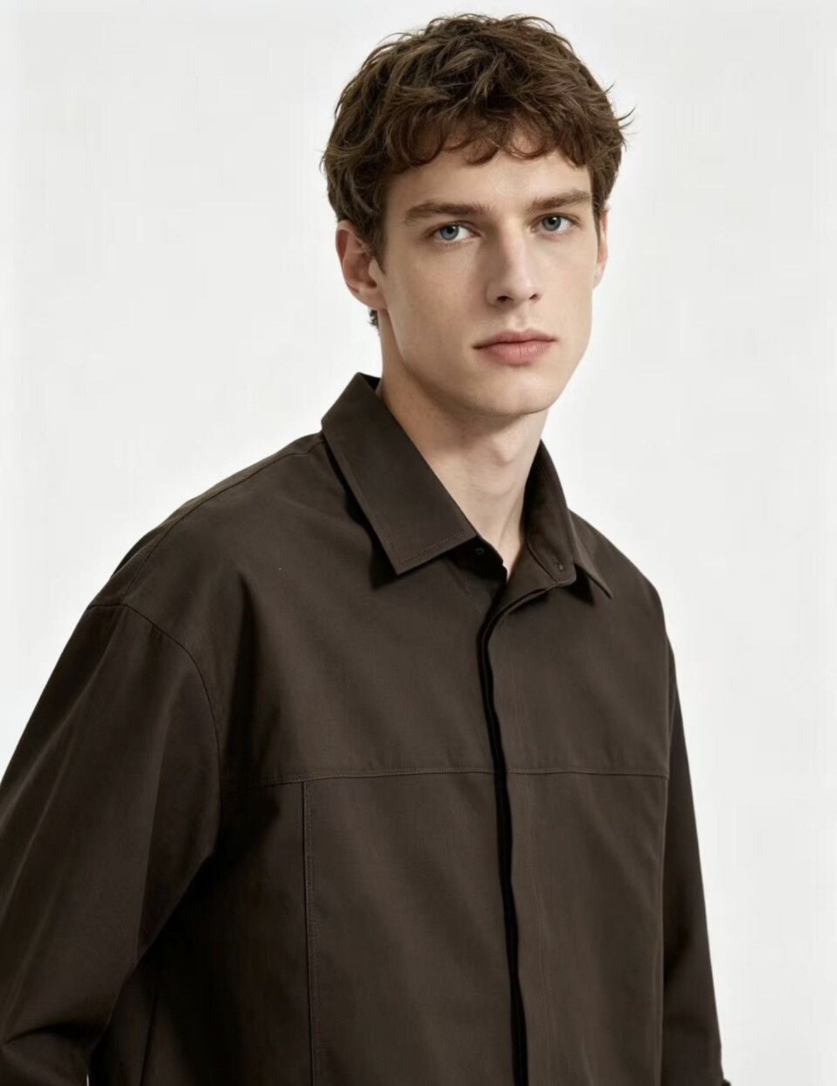Holzweiler Holzweiler Men's Casual Shirt J39 Size US M / EU 48-50 / 2 - 6 Thumbnail