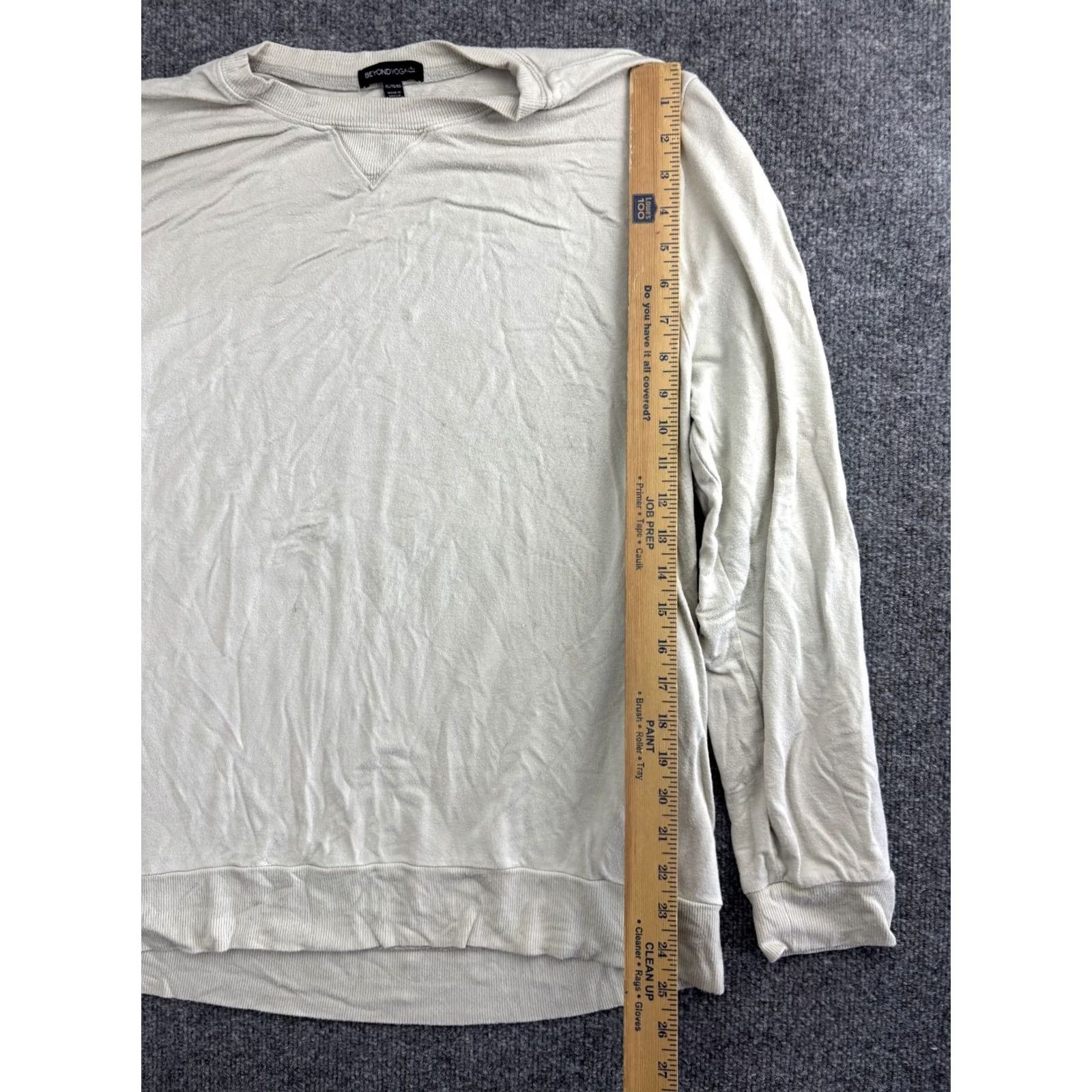 Beyond Yoga Beyond Yoga Always Beyond Shirt Men's XL Light Green Long Sleeve Pullover Size US XL / EU 56 / 4 - 3 Thumbnail