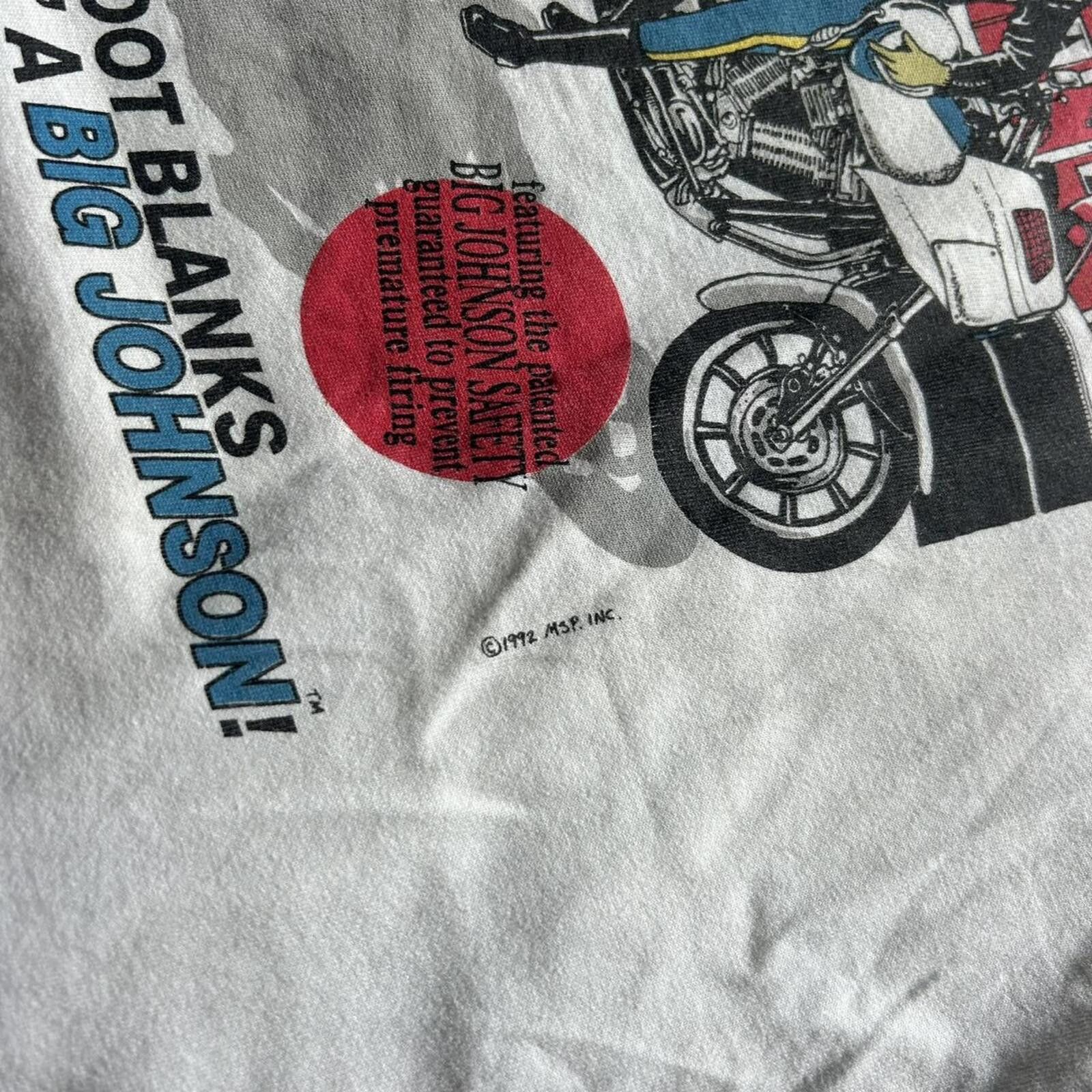 Other Vintage 1992 Big Johnson Graphic t shirt Size US XL / EU 56 / 4 - 4 Thumbnail