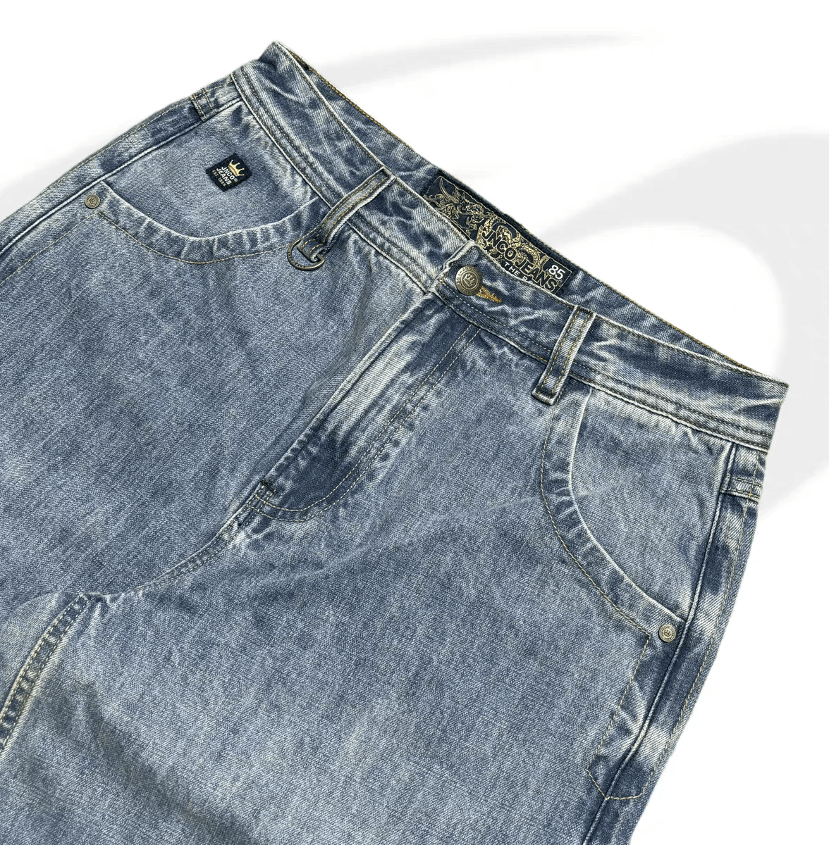 JNCO jnco tribal baggy wide leg baggy jeans Size US 32 / EU 48 - 4 Thumbnail