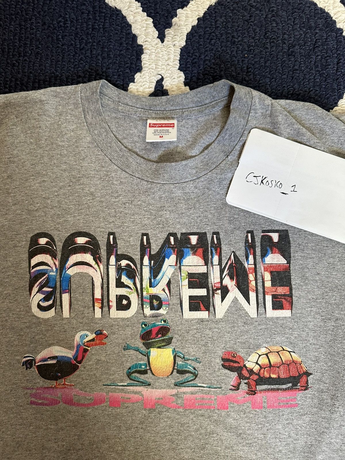 Supreme Supreme Friends Tee Size US M / EU 48-50 / 2 - 2 Thumbnail