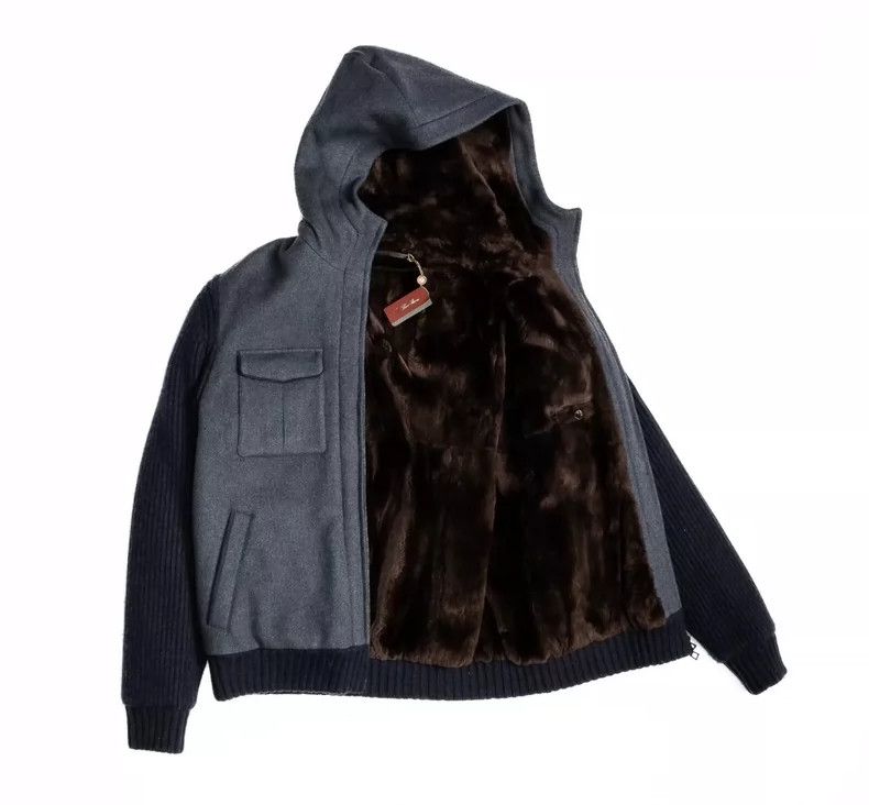 Loro Piana LORO PIANA Pure cashmere rare fur jacket Size US M / EU 48-50 / 2 - 1 Thumbnail