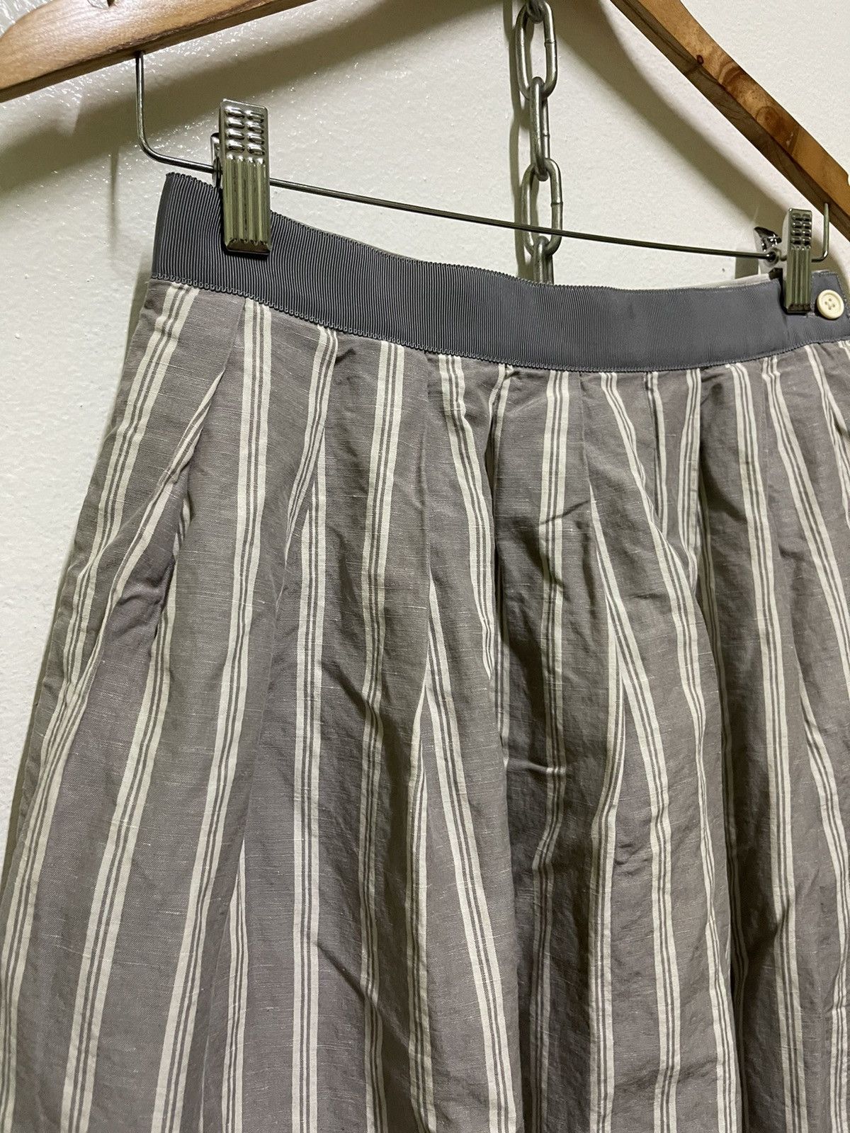 Japanese Brand × Margaret Howell Margaret Howell Striped Skirt Size 27" / US 4 / IT 40 - 2 Thumbnail
