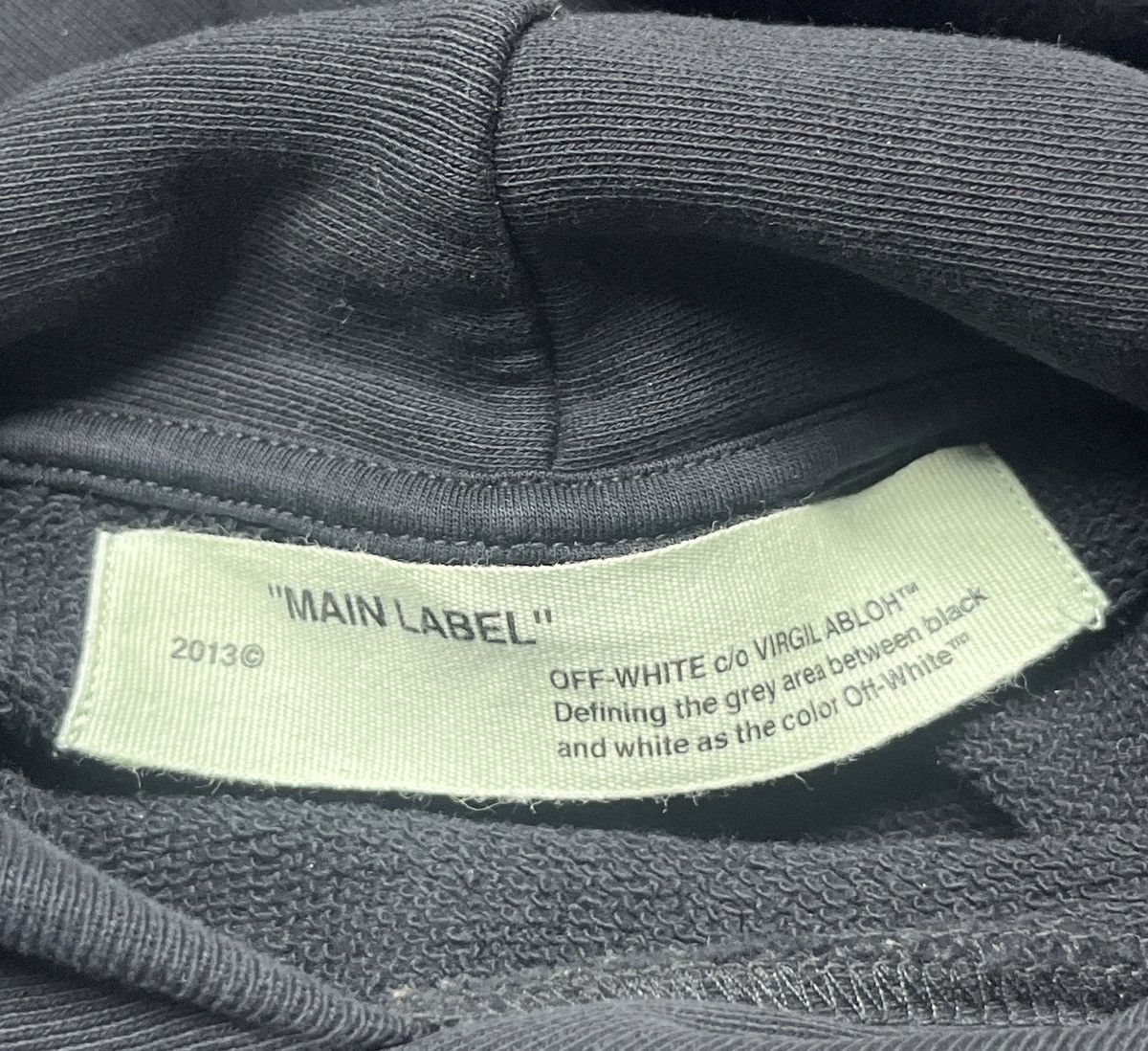 Off-White Off-White Caravaggio Mirror Mirror Hoodie Size US S / EU 44-46 / 1 - 3 Thumbnail