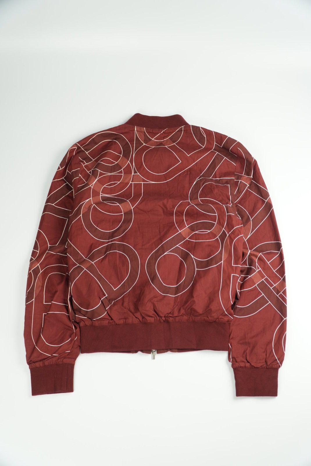 Hermes Hermes Jacket Chaine D'Ancre Red Reversible Windbreaker Size US M / EU 48-50 / 2 - 2 Thumbnail
