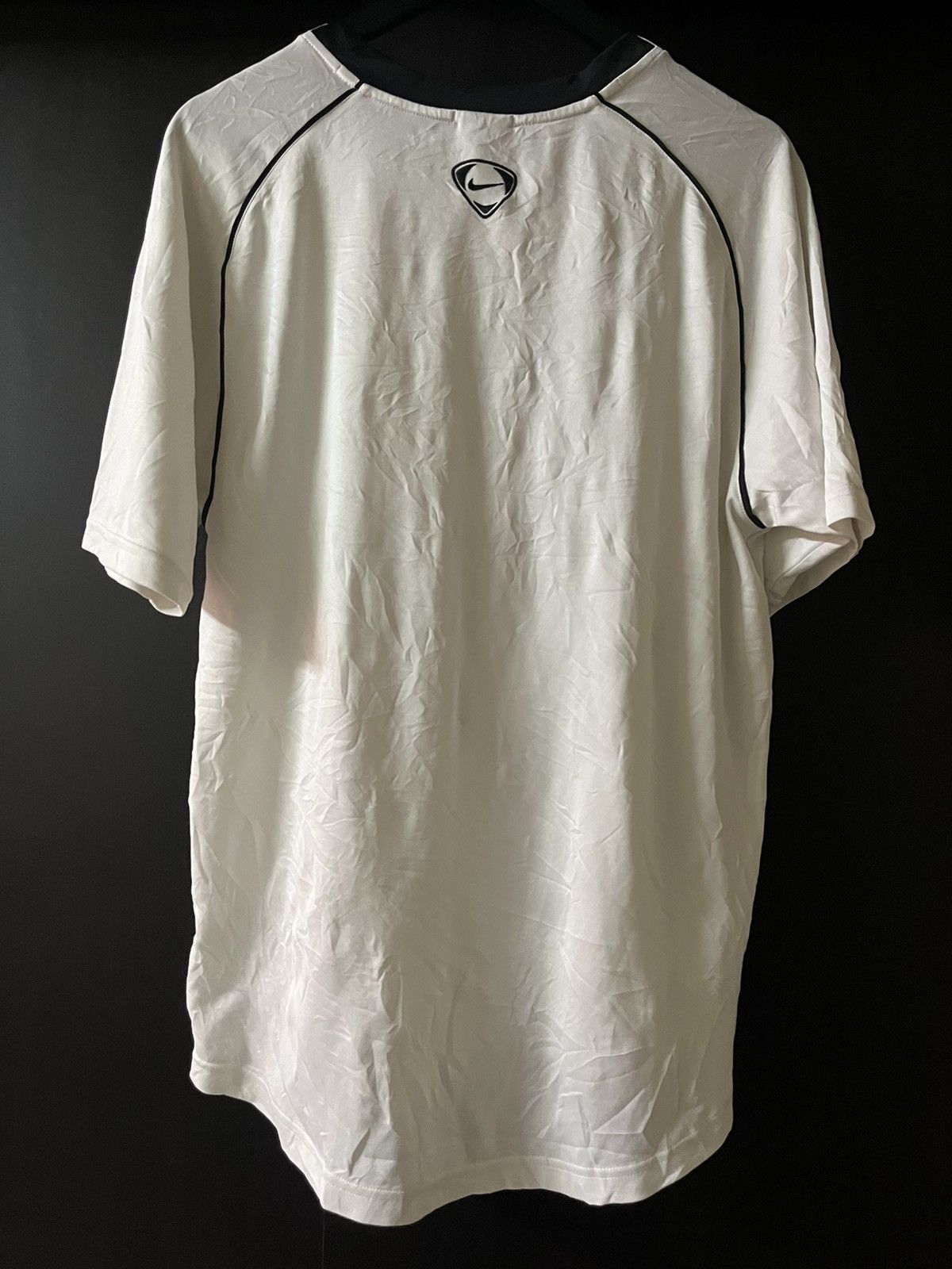 Nike × Vintage Nike big swoosh soccer jersey Size US XL / EU 56 / 4 - 2 Thumbnail