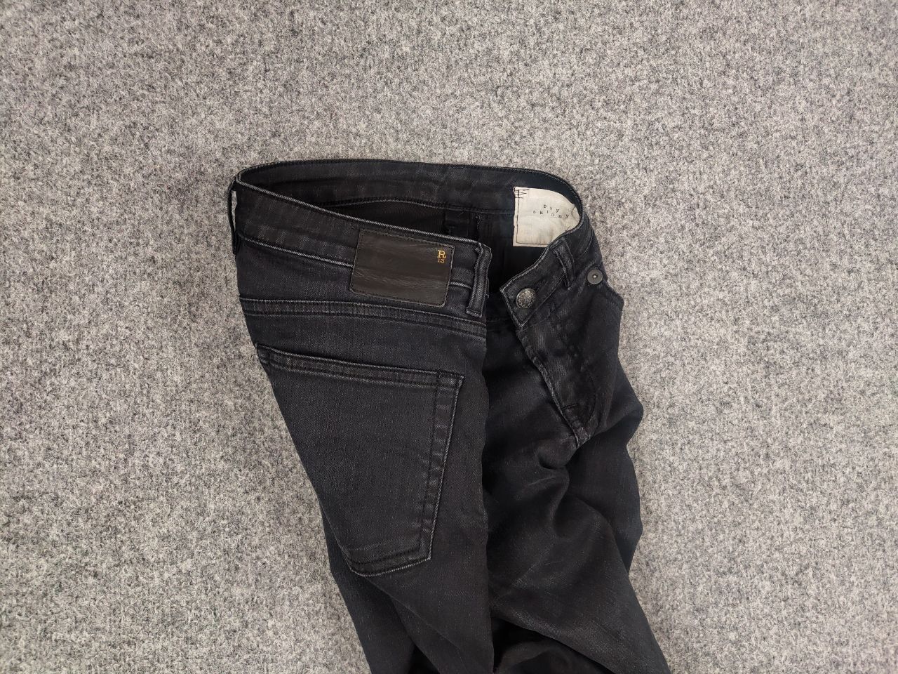 R13 R13 Design Boy Skinny Howell Light Faded Denim Jeans Size 27" / US 4 / IT 40 - 3 Thumbnail
