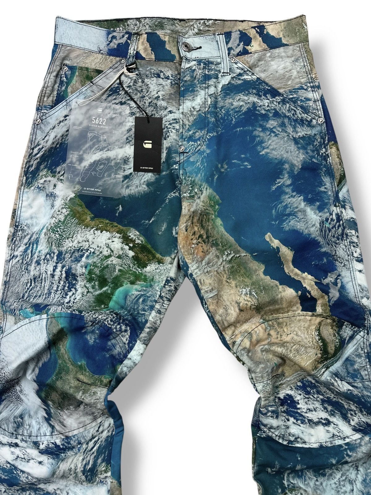 G-Star × Pharrell NWT🏷️ G-Star x Pharrell Williams 5622 Earth Camouflage Pants Size US 28 / EU 44 - 3 Thumbnail