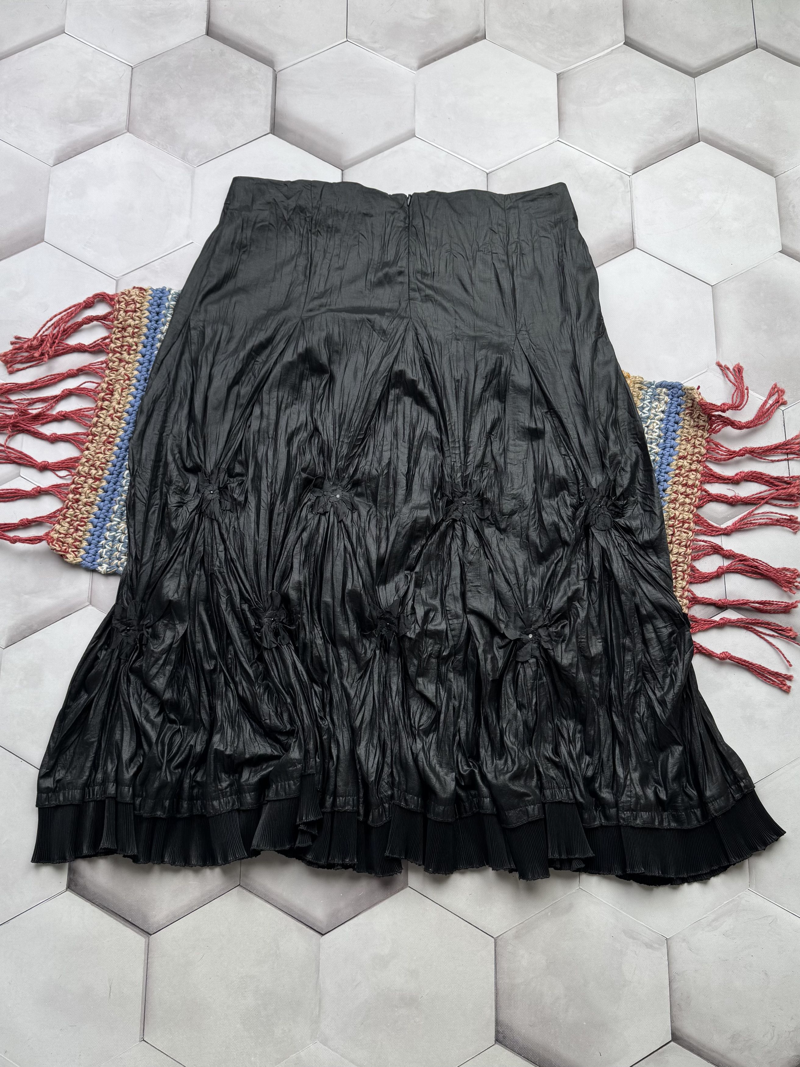 Vintage Vintage Flare Maxi Skirt (E4) Size 34" / US 12 / IT 48 - 5 Thumbnail