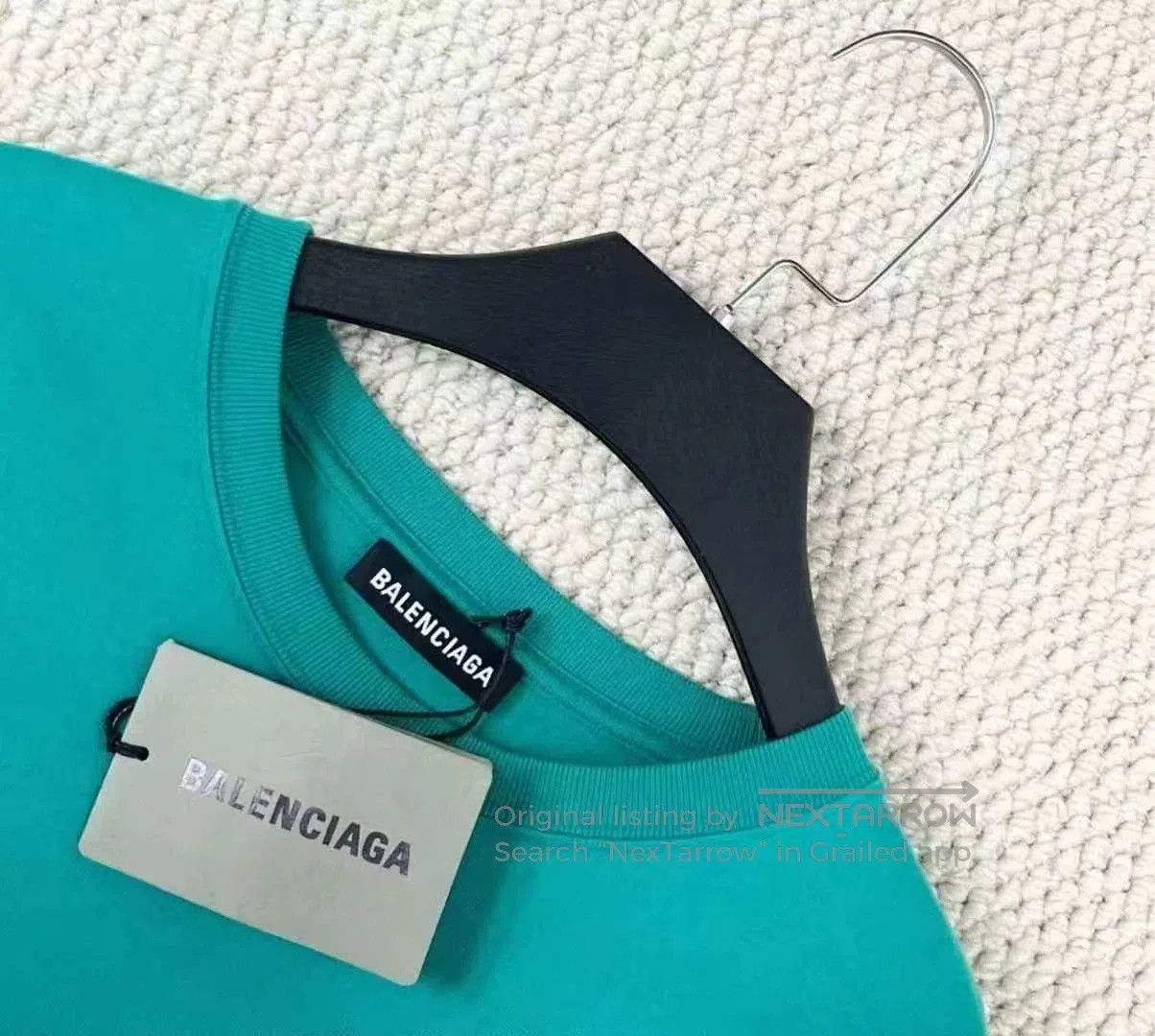 Balenciaga Balenciaga Wave Coke Logo Green T-shirt. Size US L / EU 52-54 / 3 - 3 Thumbnail