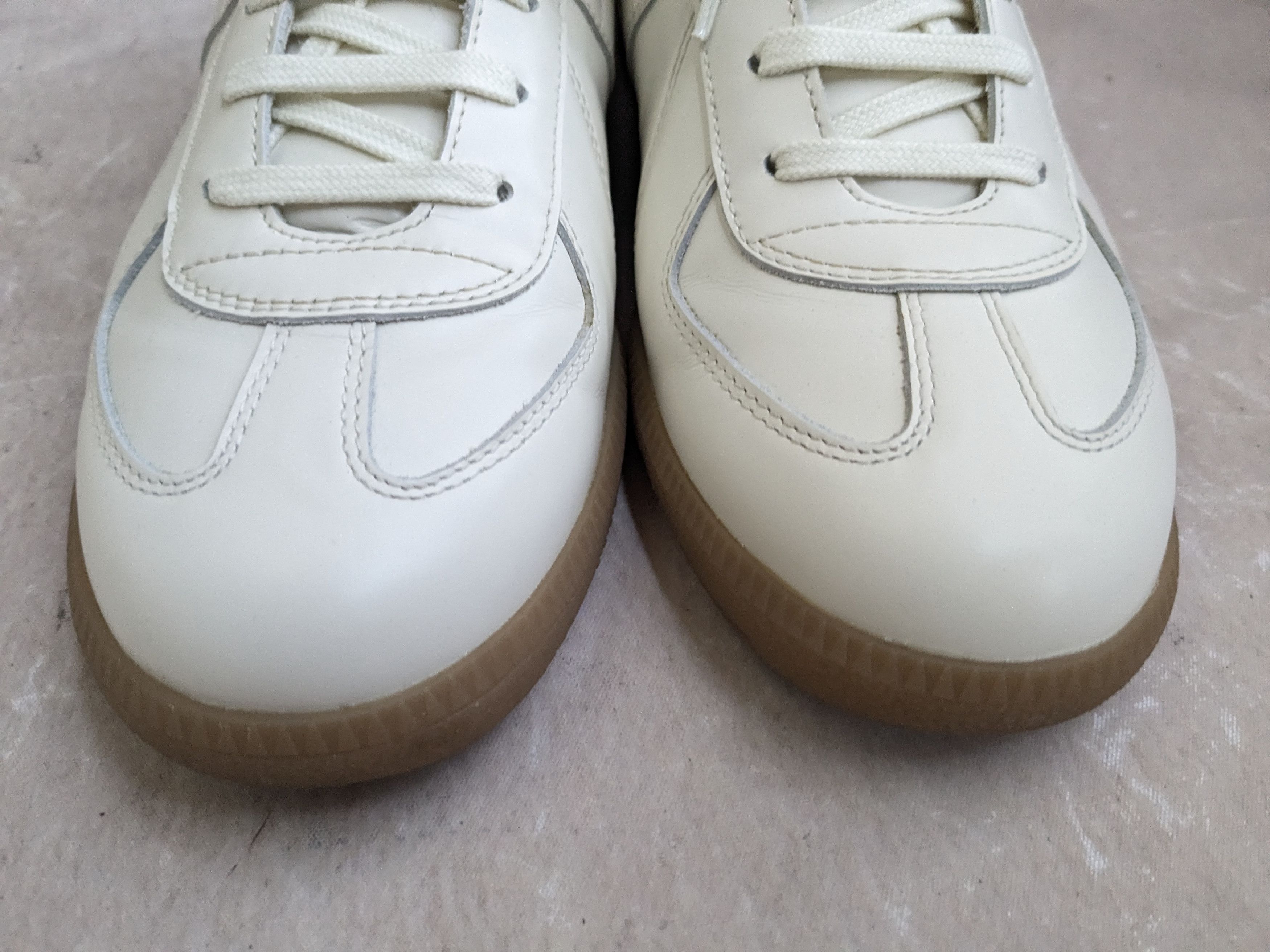 Maison Margiela Maison Margiela Replica GAT Cream White 8 41 Low Tops Gum Size US 8 / EU 41 - 4 Thumbnail