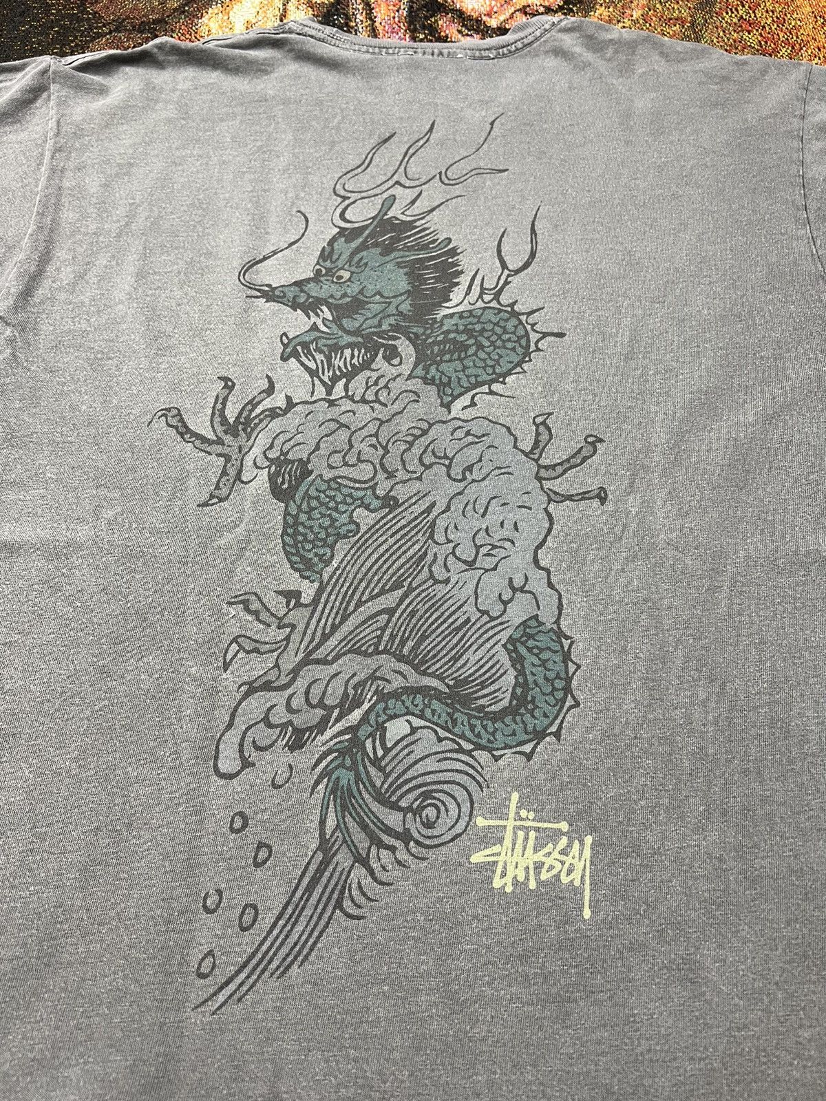 Stussy Stussy Japan Dragon Tee Size US M / EU 48-50 / 2 - 1 Thumbnail
