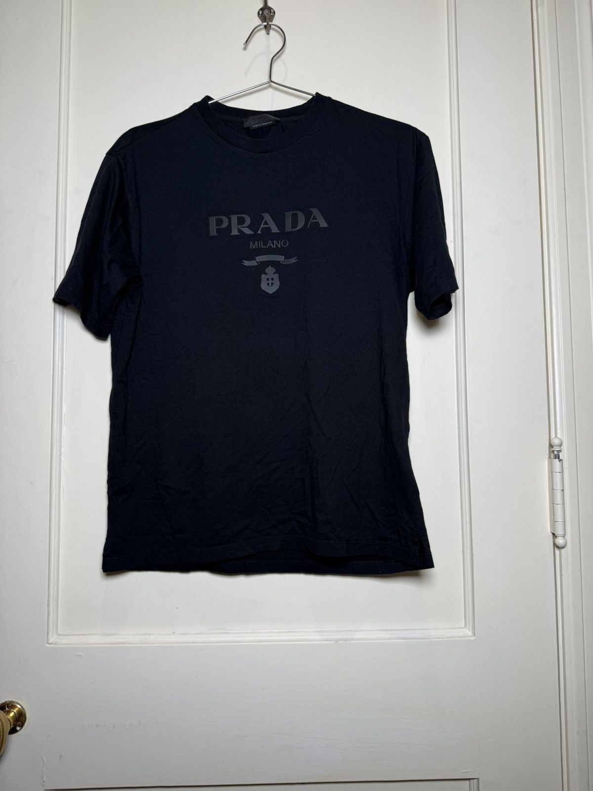 Prada Prada Cotton Tshirt Size US S / EU 44-46 / 1 - 1 Thumbnail