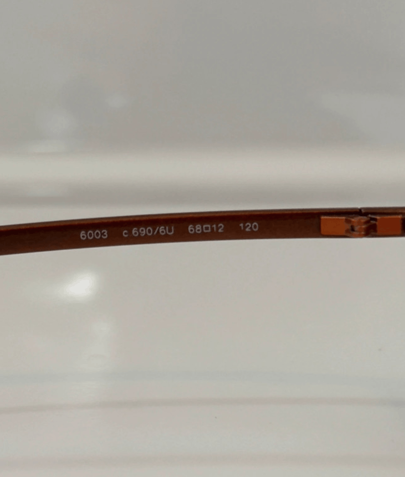Chanel Chanel Sunglasses 6003 Rhinestone Logo Rimless Vintage Size ONE SIZE - 5 Thumbnail