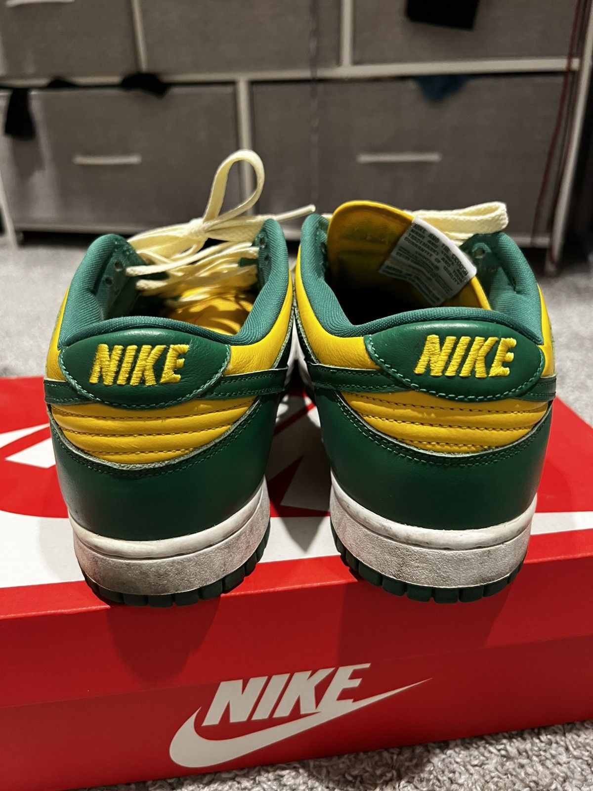 Nike Nike Dunk Low Brazil Size US 7.5 / EU 40-41 - 4 Thumbnail