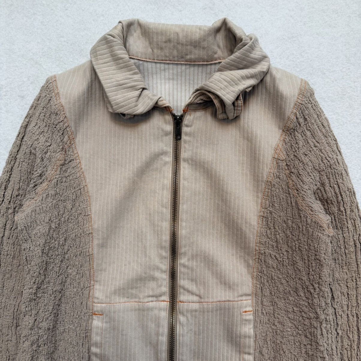 Issey Miyake Me Issey Miyake SS2011 Textured Panel Zip Jacket Size M / US 6-8 / IT 42-44 - 2 Thumbnail