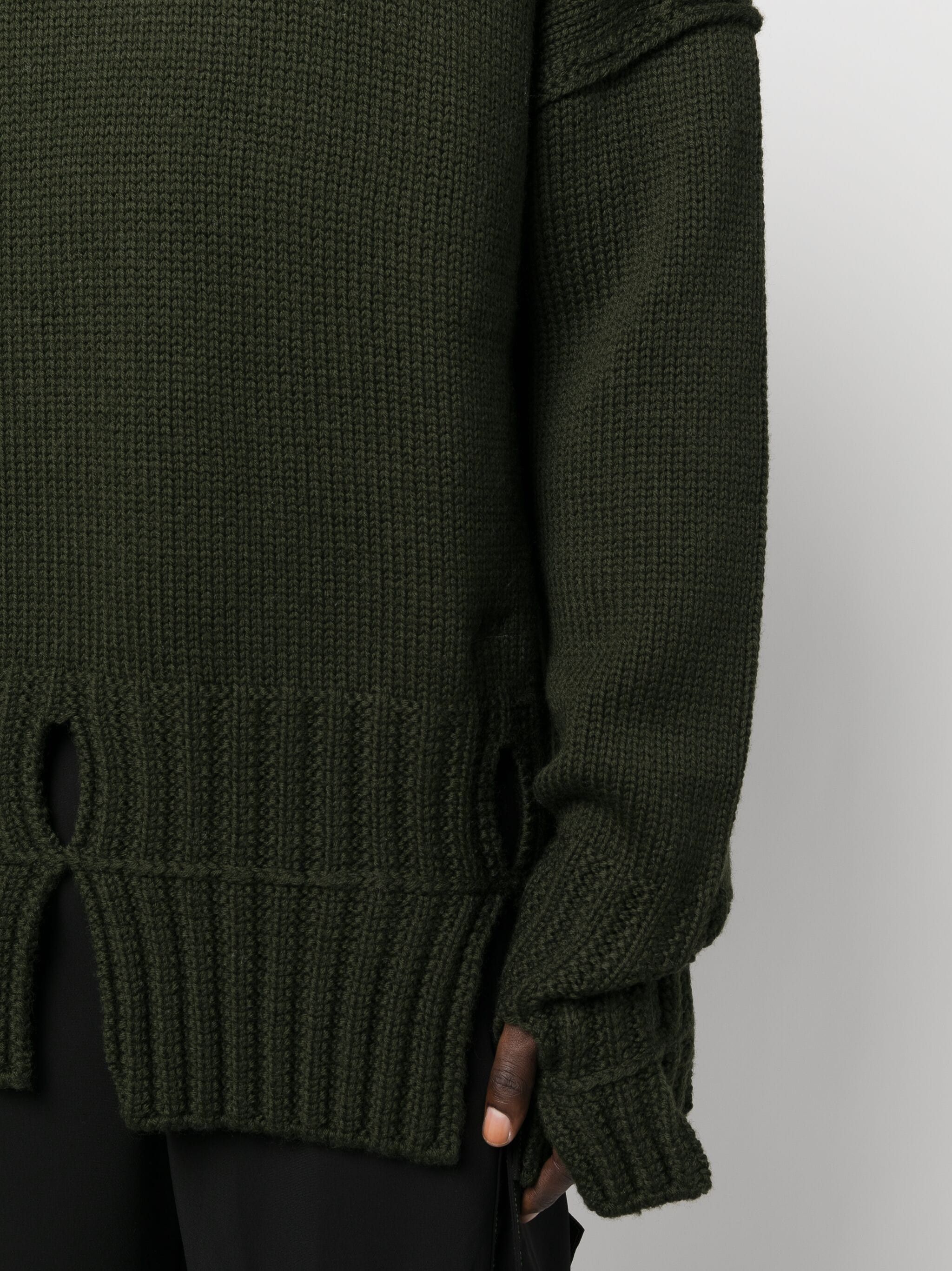 A-COLD-WALL* distressed wool jumper Size US M / EU 48-50 / 2 - 4 Thumbnail