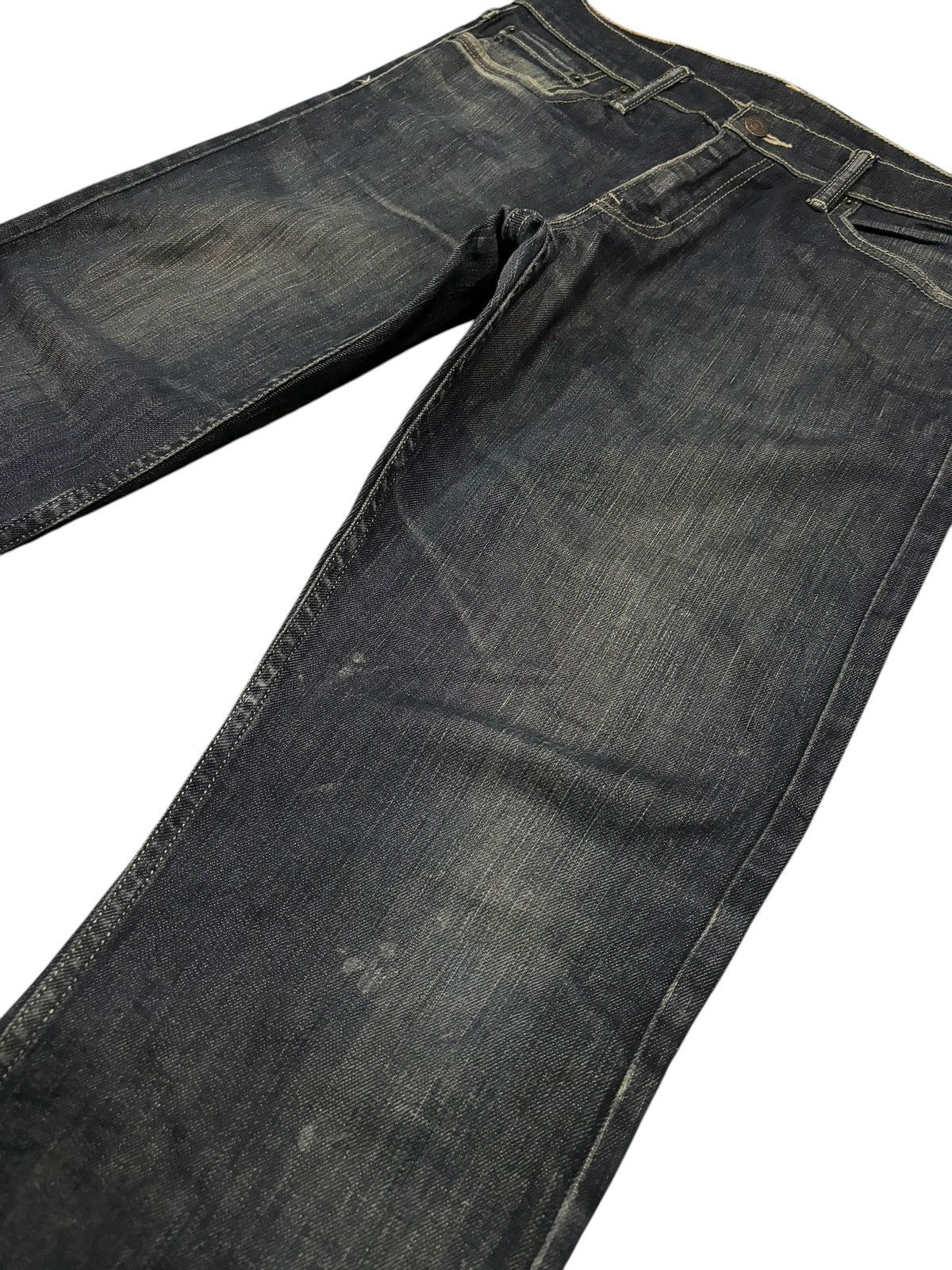 Levi's × Vintage Y2k Vintage Levi’s Lot 504 Faded Straight Cut Jeans Size US 31 - 3 Thumbnail