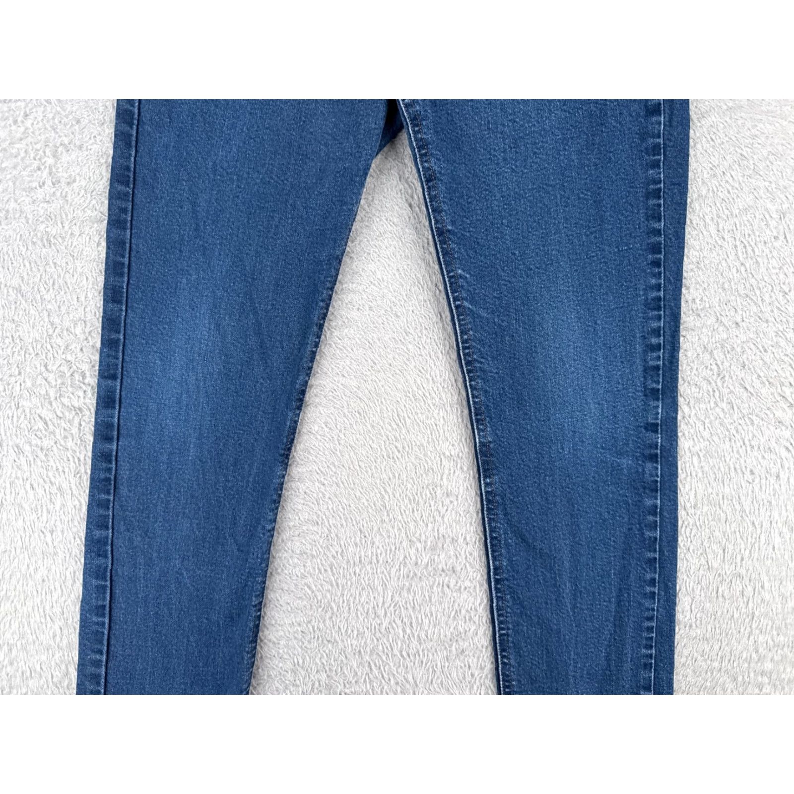 Mott & Bow Mott & Bow Jeans Juniors 3 Blue Denim Boyfriend Skinny Mid Rise 28x30 Jeans Womens Size 26" / US 2 / IT 38 - 3 Thumbnail