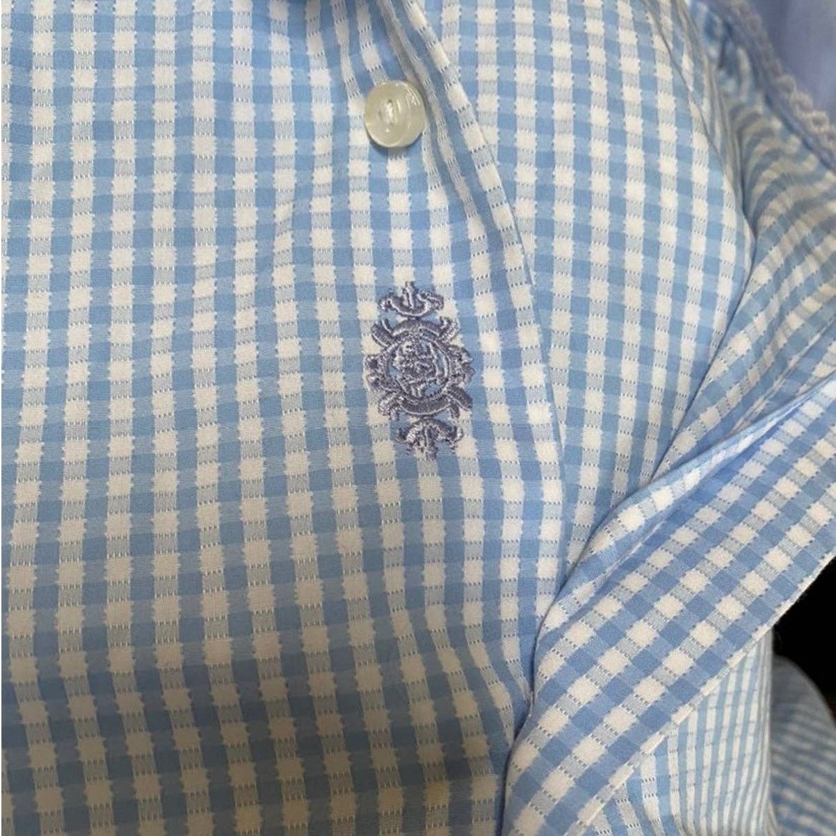 Robert Graham Robert Graham Gingham Button Down Shirt Size US S / EU 44-46 / 1 - 8 Thumbnail