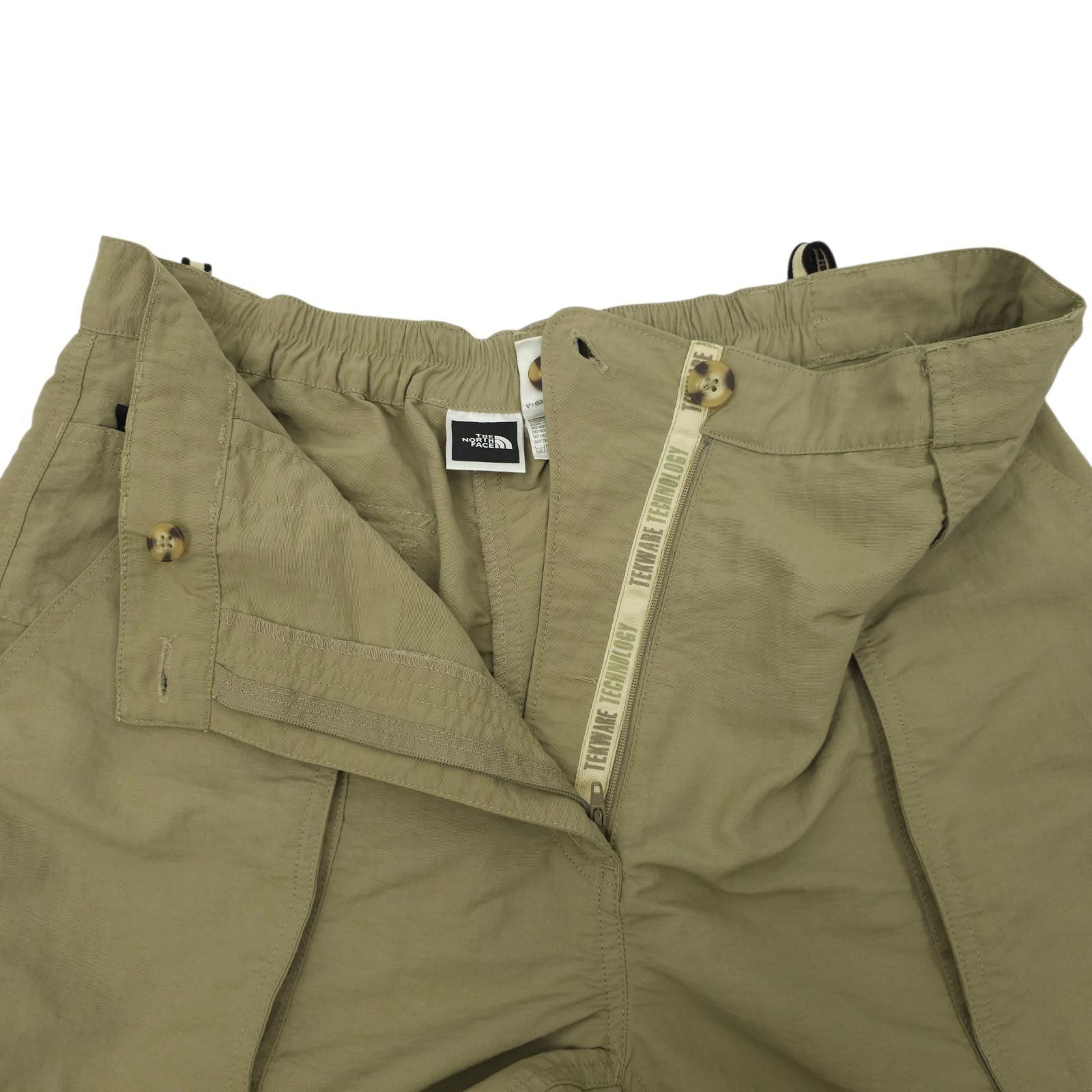 The North Face The North Face Pants Womens L Beige Convertible Cargo Hiking Size 30" / US 8 / IT 44 - 14 Thumbnail