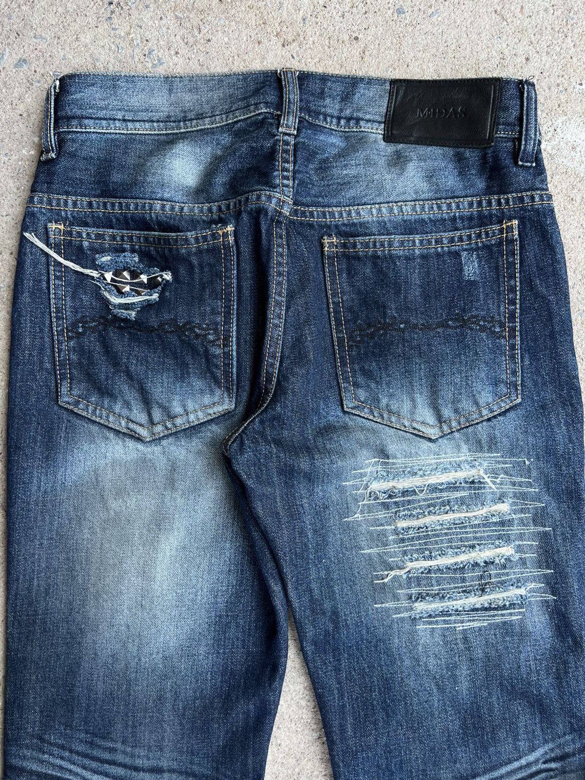 Other Archive* Midas Studded Flared Pants like ifsixwasnine Size US 31 - 15 Thumbnail