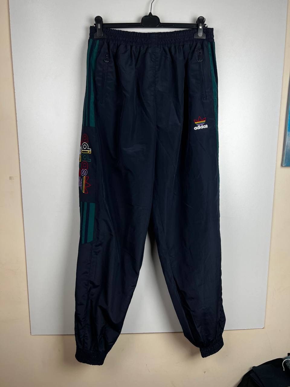 Vintage Adidas 90s streetwear pants size L/34 Size US 34 / EU 50 - 1 Thumbnail